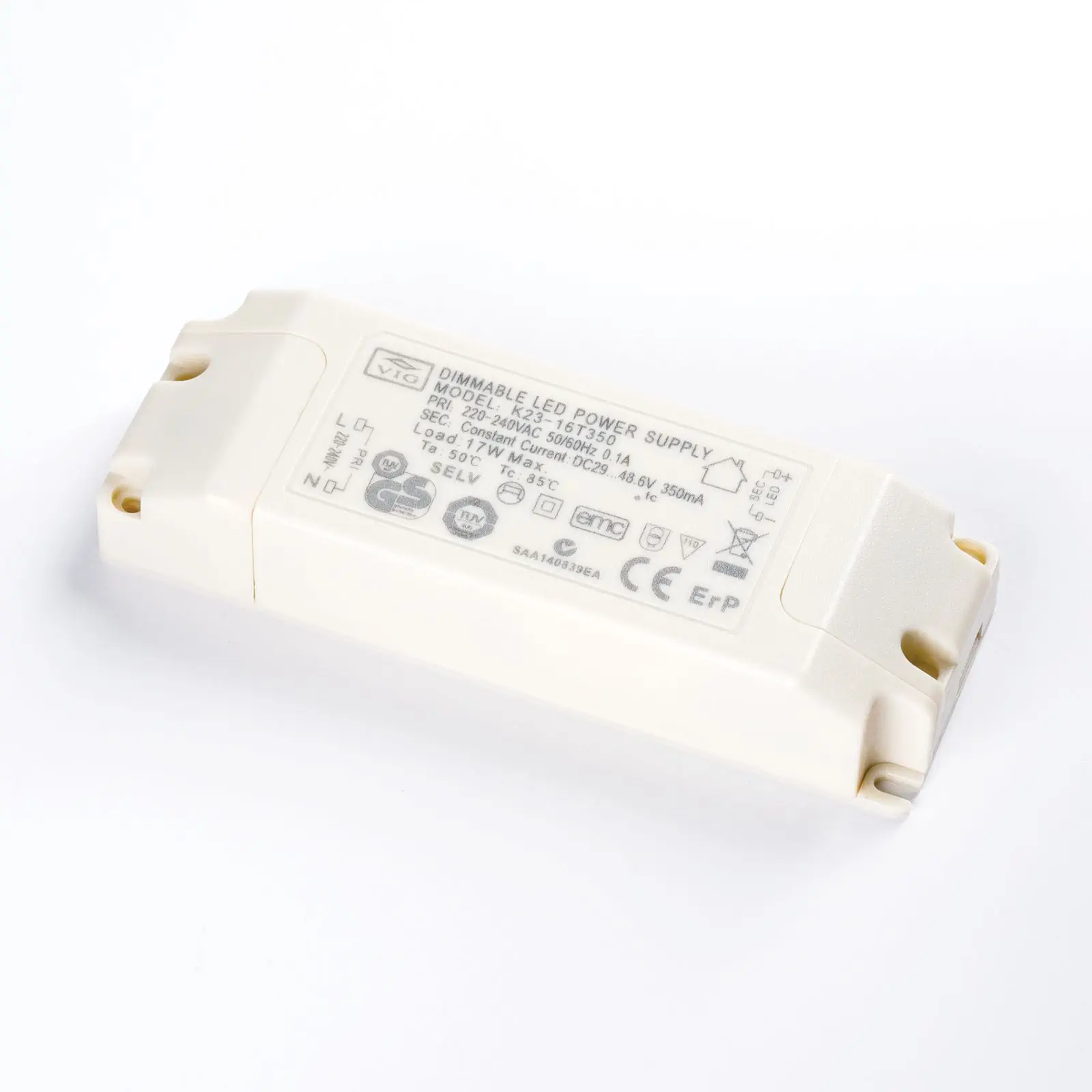 Drajver 17b VIG K23-16T350, 350 mA, 17 W, dimabilan - 1