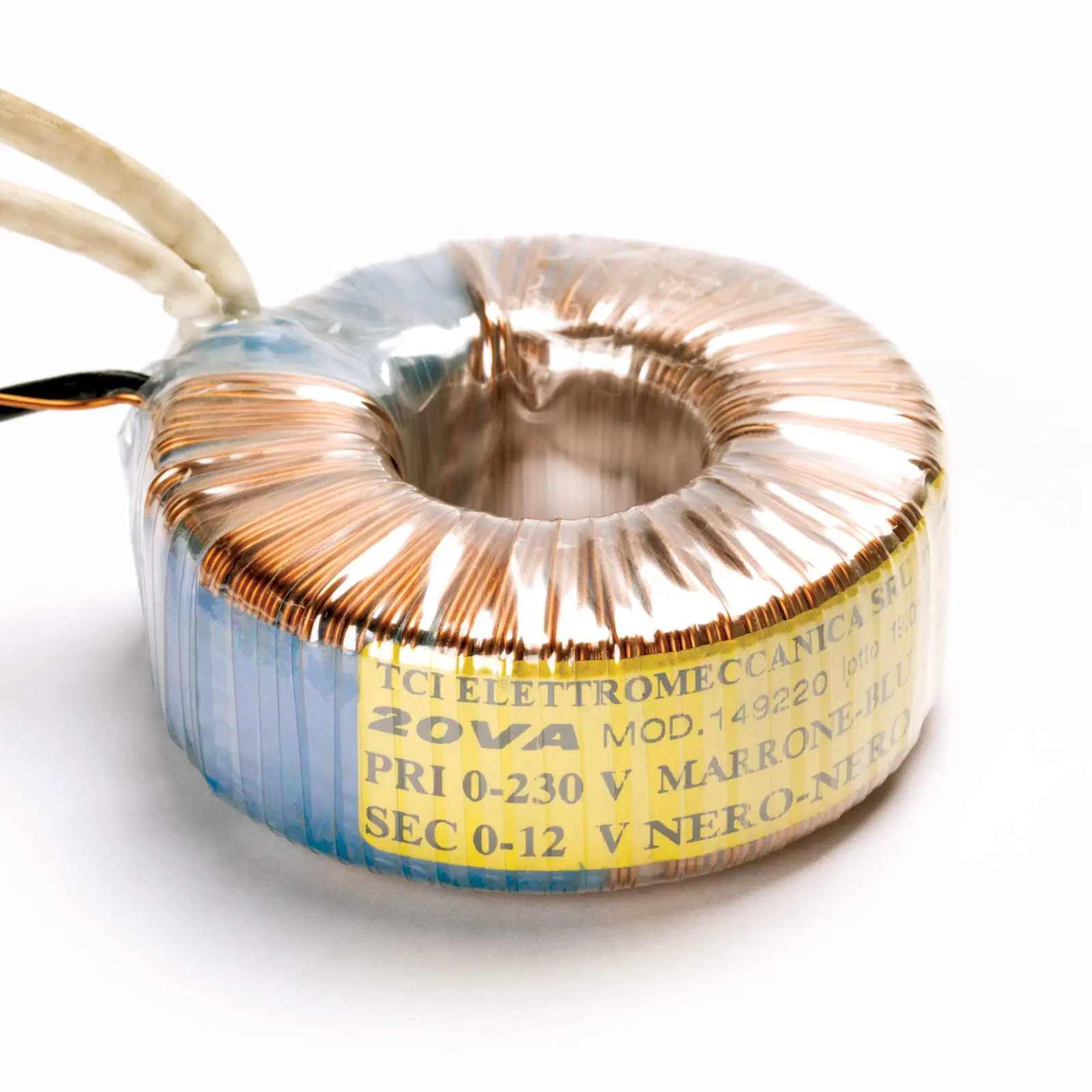 Toroidni transformator 20VA Mod. 149220 230-12V, dimabilan