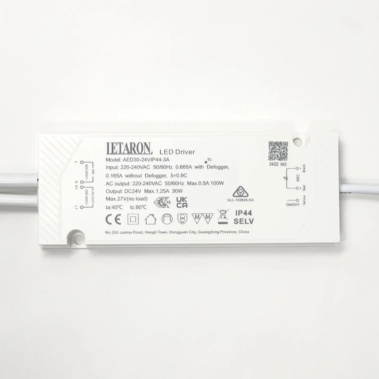 Drajver 30ab LETARON AED30-24VIP44-3A, nije dimabilan - 1