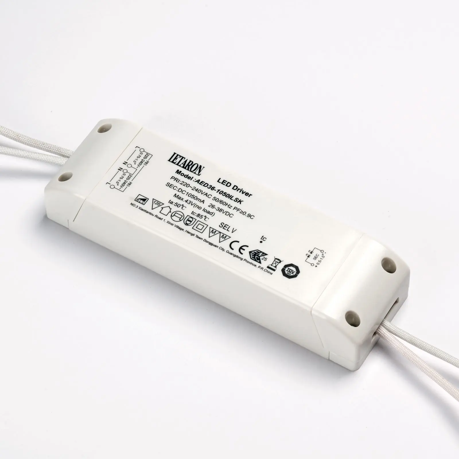 Drajver 40d LETARON AED36-1050ILSK, 1050 mA, nije dimabilan - 1