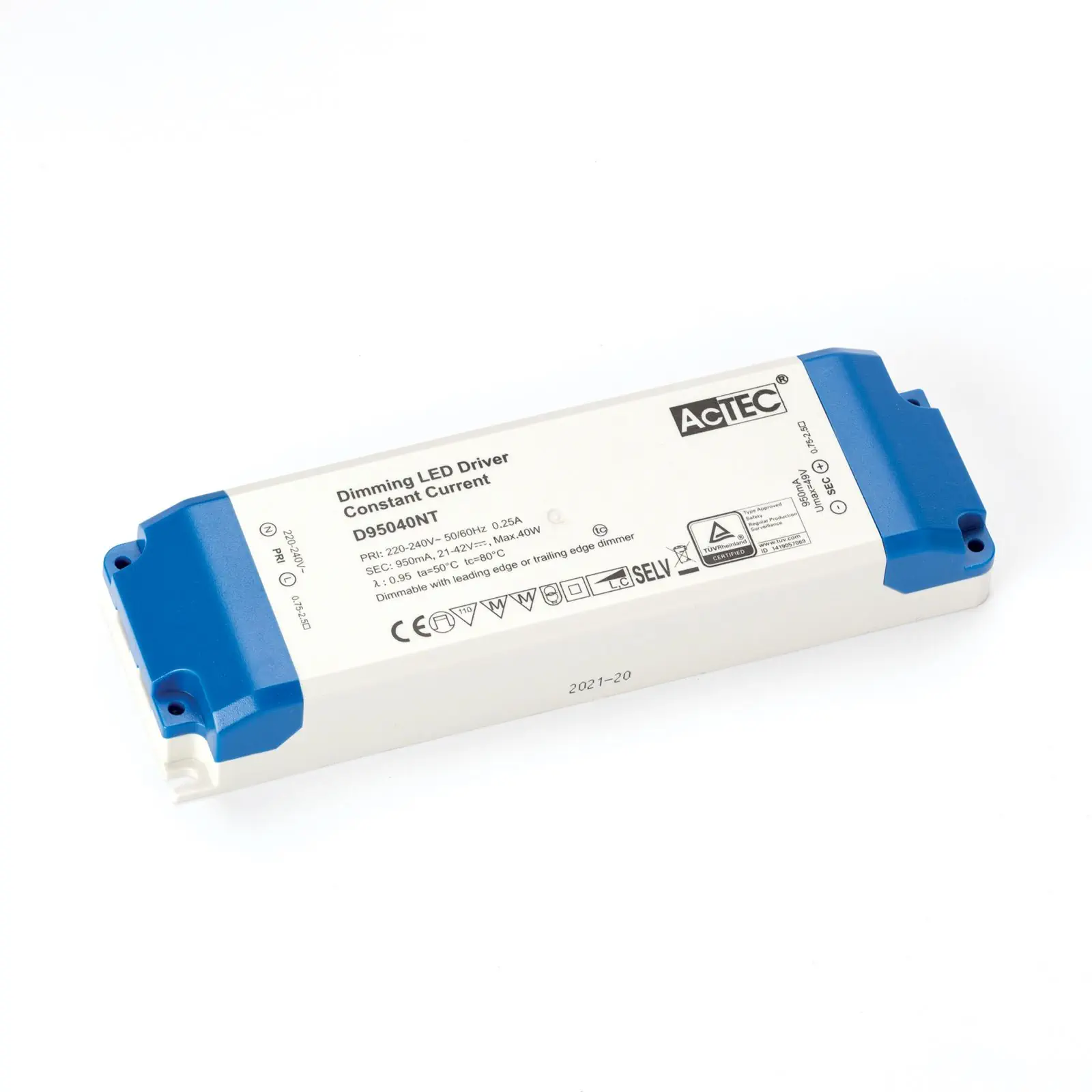 Drajver 40p ACTEC D95040NT, 40 W 950 mA, dimabilan - 1