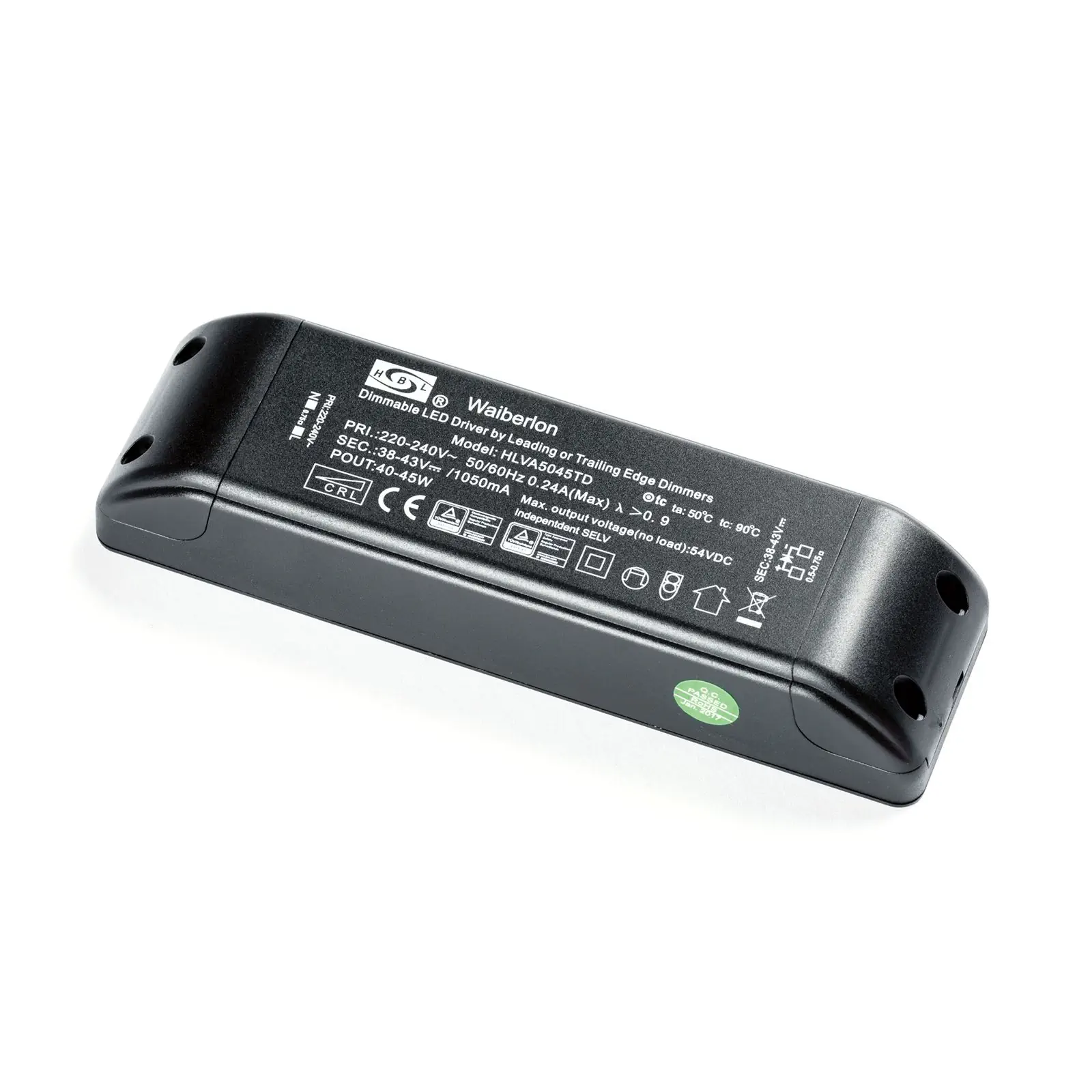 Drajver 45a WAIBERLON HLVA5045TD, 40–45 W, dimabilan - 1