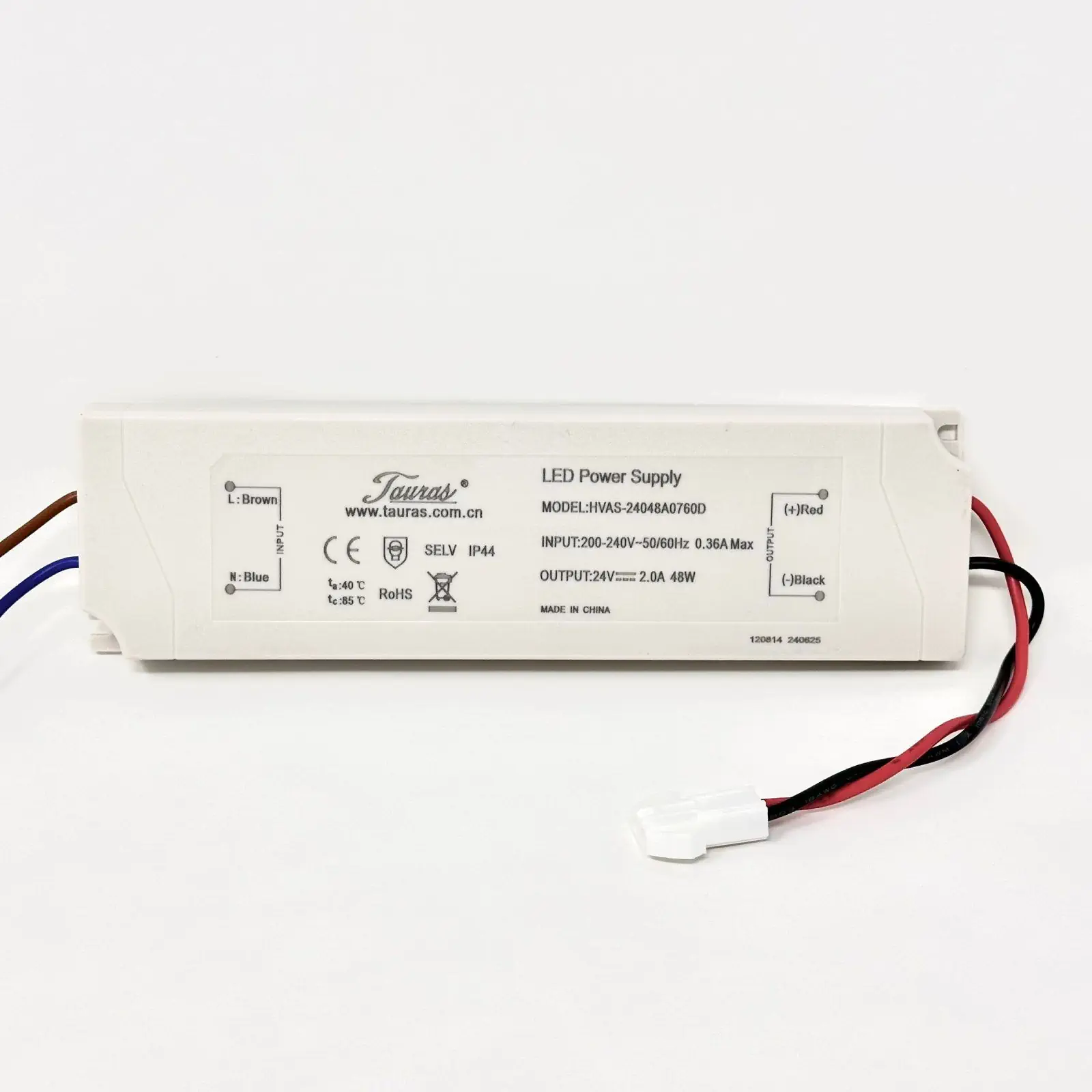 Drajver 48d Tauras HVAS-24048A0760D, 24 V 2000 mA 48 W, nije dimabilan - 1