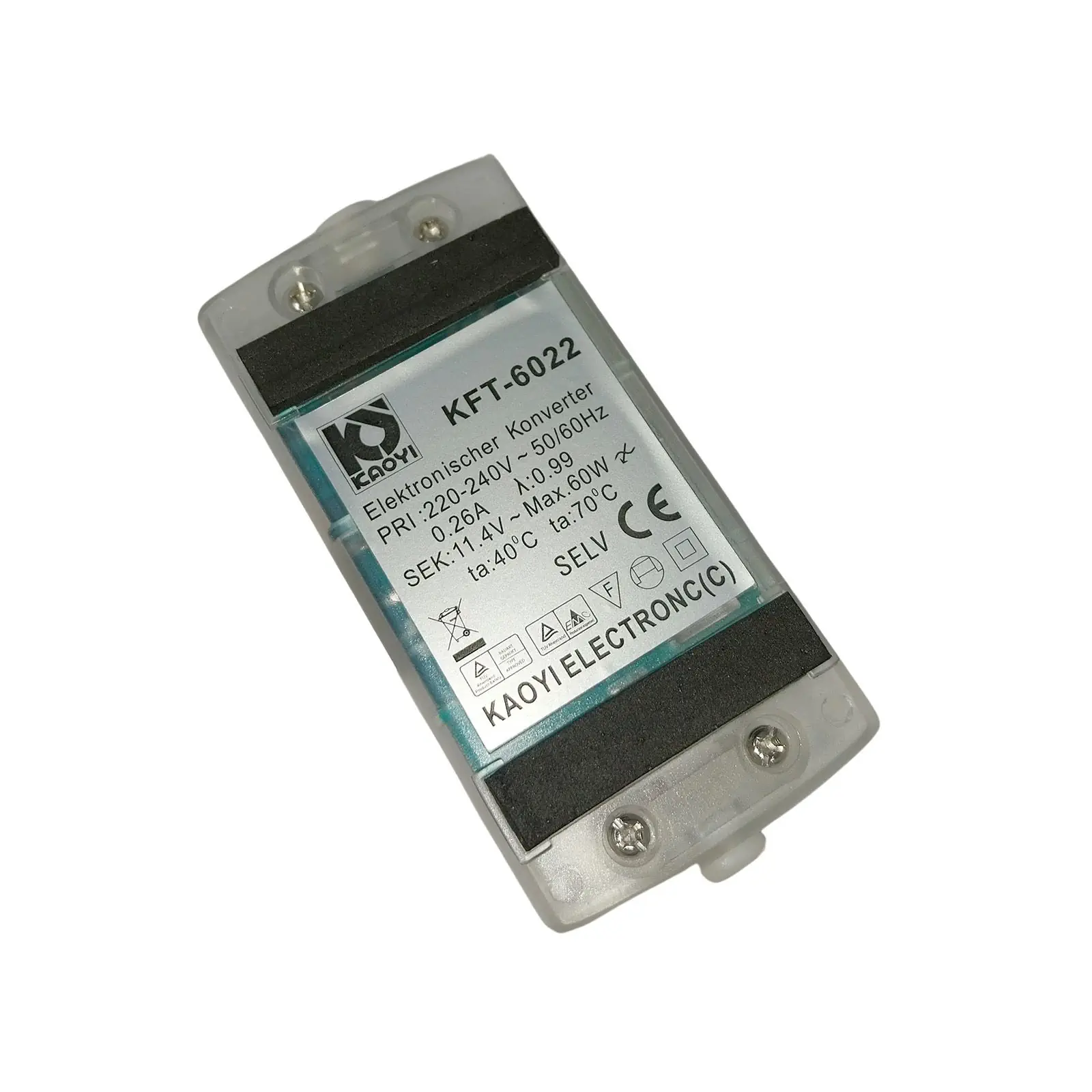 Dimer KFT-6022, transparentan, 12V 60W - 2