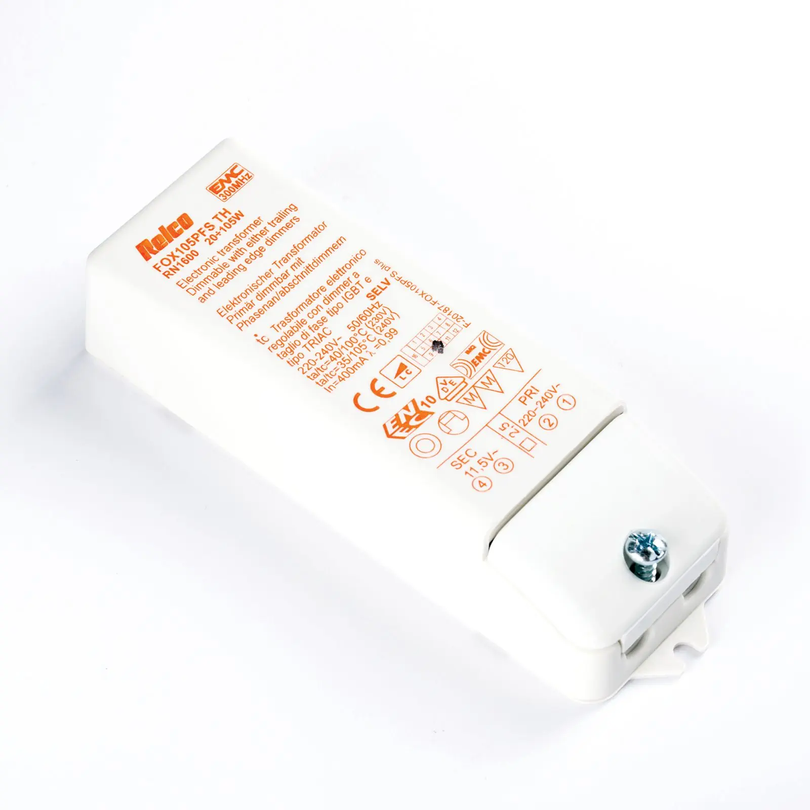 Transformator 105c RELCO FOX 105 RN1600 20-105, dimabilan