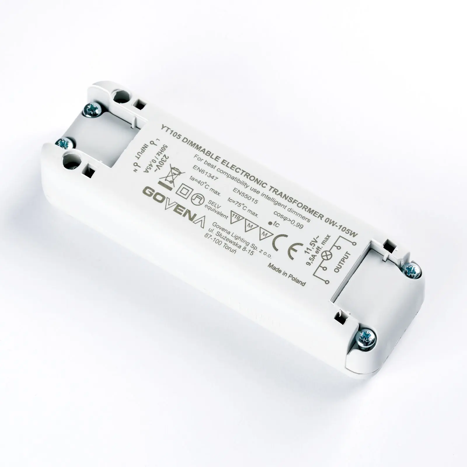 Transformator 105i GOVENA YT105 0-105W LED0-40W, dimabilan - 1