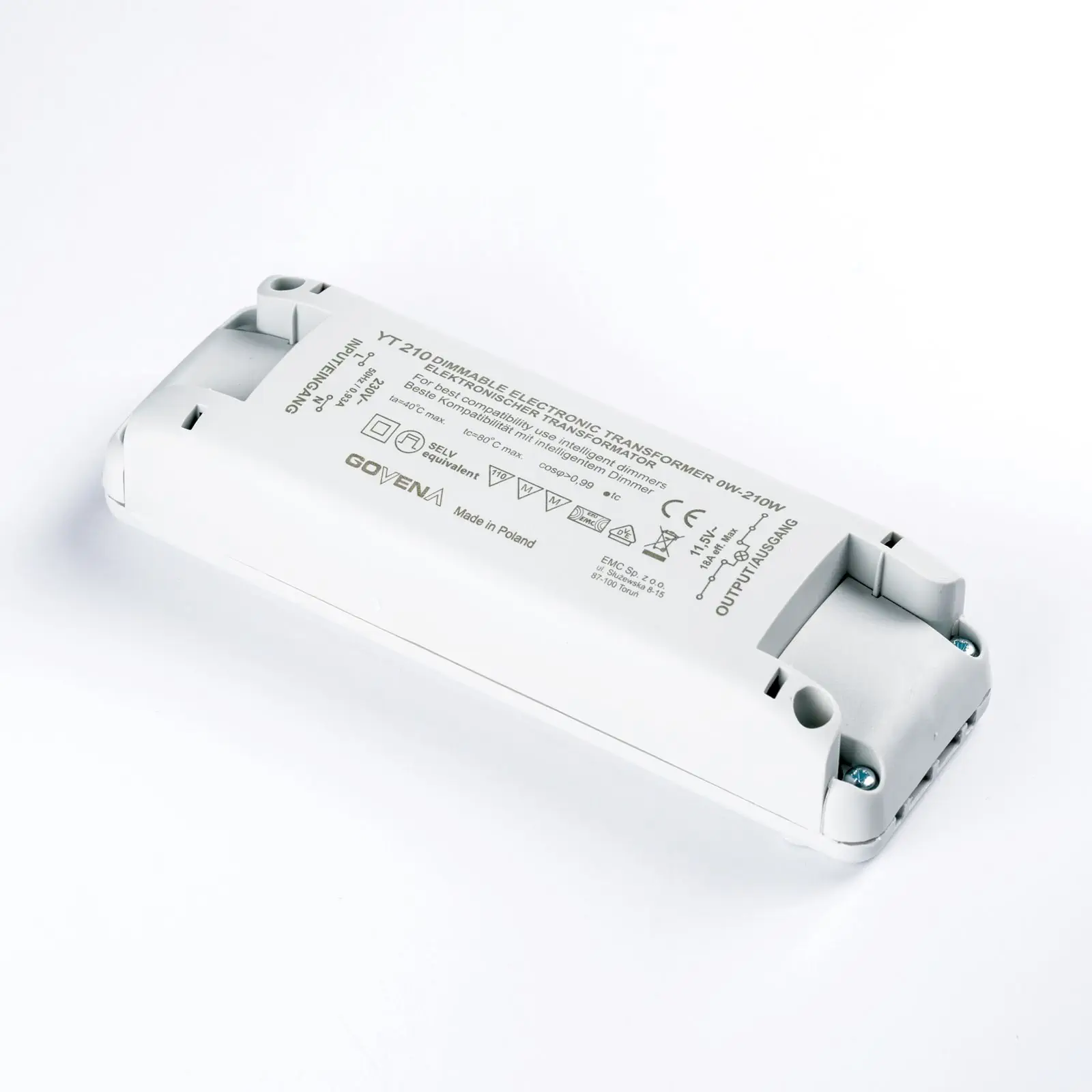 Transformator 210c GOVENA YT210 0-210W, dimabilan - 1