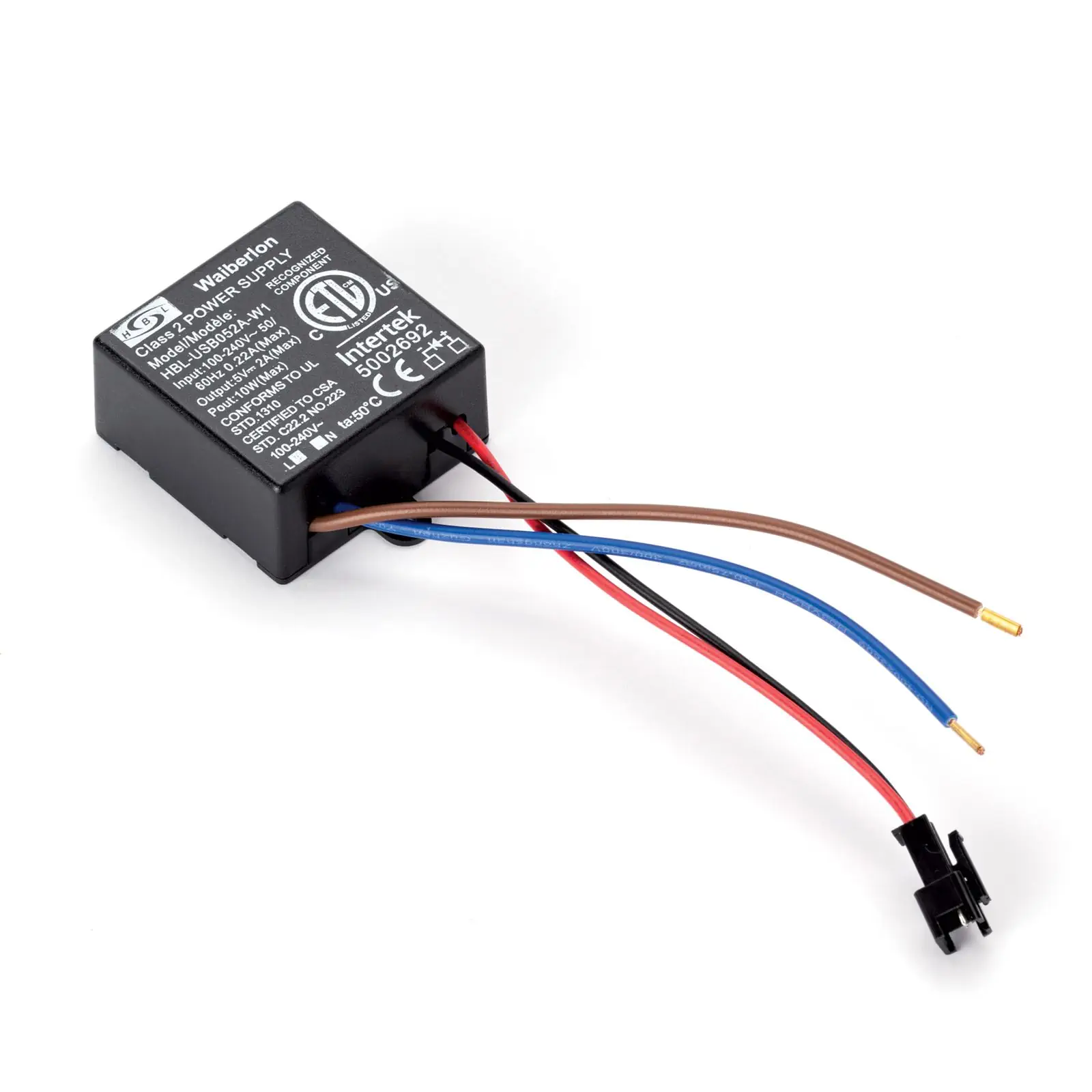 USB adapter za napajanje WAIBERLON PS HBL-USB052A-W1 - 1