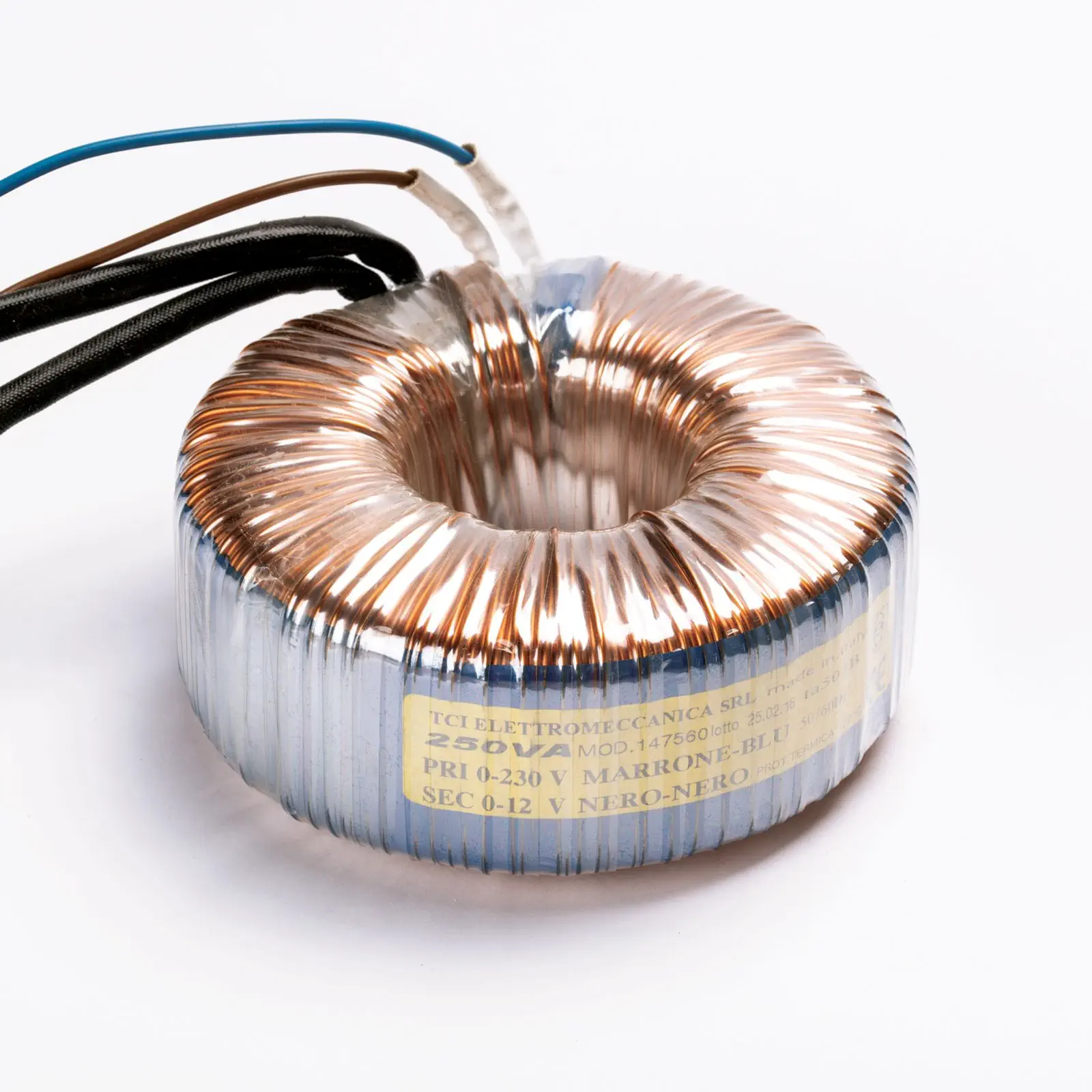 Toroidni transformator 250VA Mod. 147560, sa setom za montažu, dimabilan