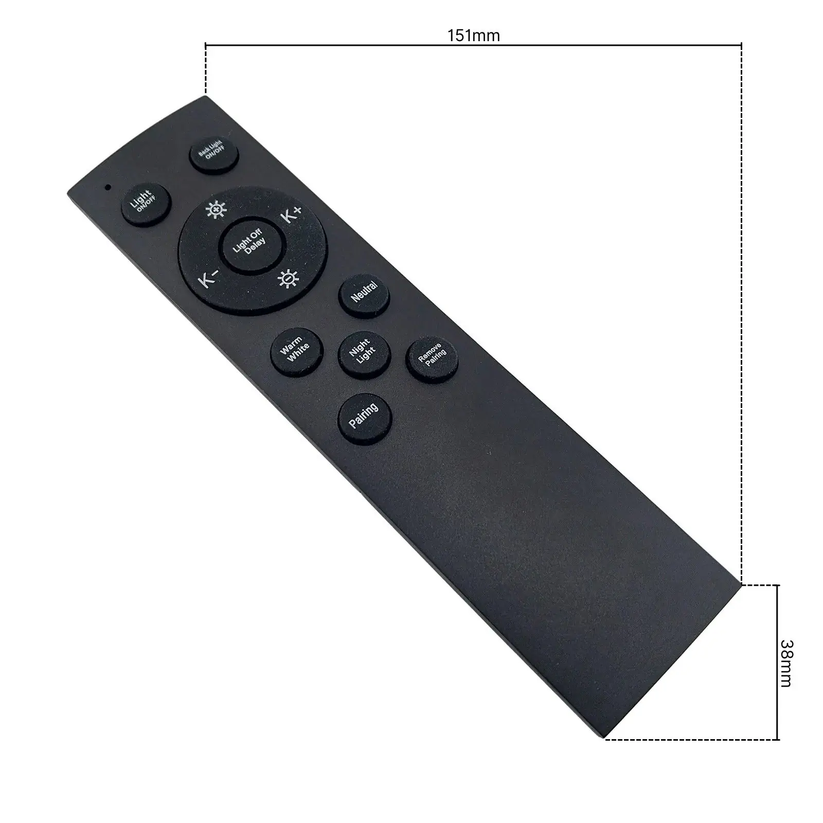 Bluetooth daljinski upravljač 7-698 za rasvetu, crni - 2