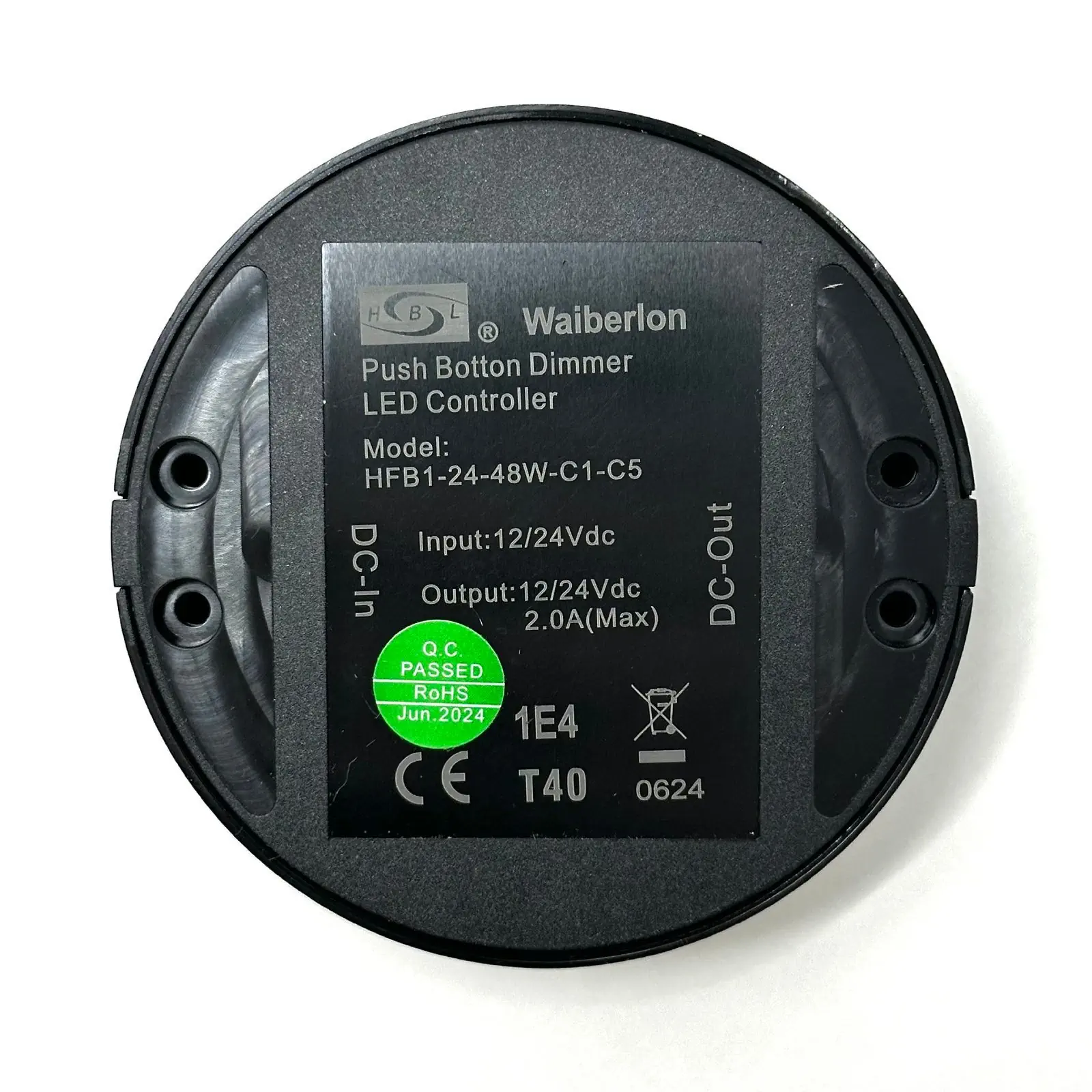 Pedal dimmer 12-1288 Waiberlon HFB1-24-48W-C1-C5 - 2