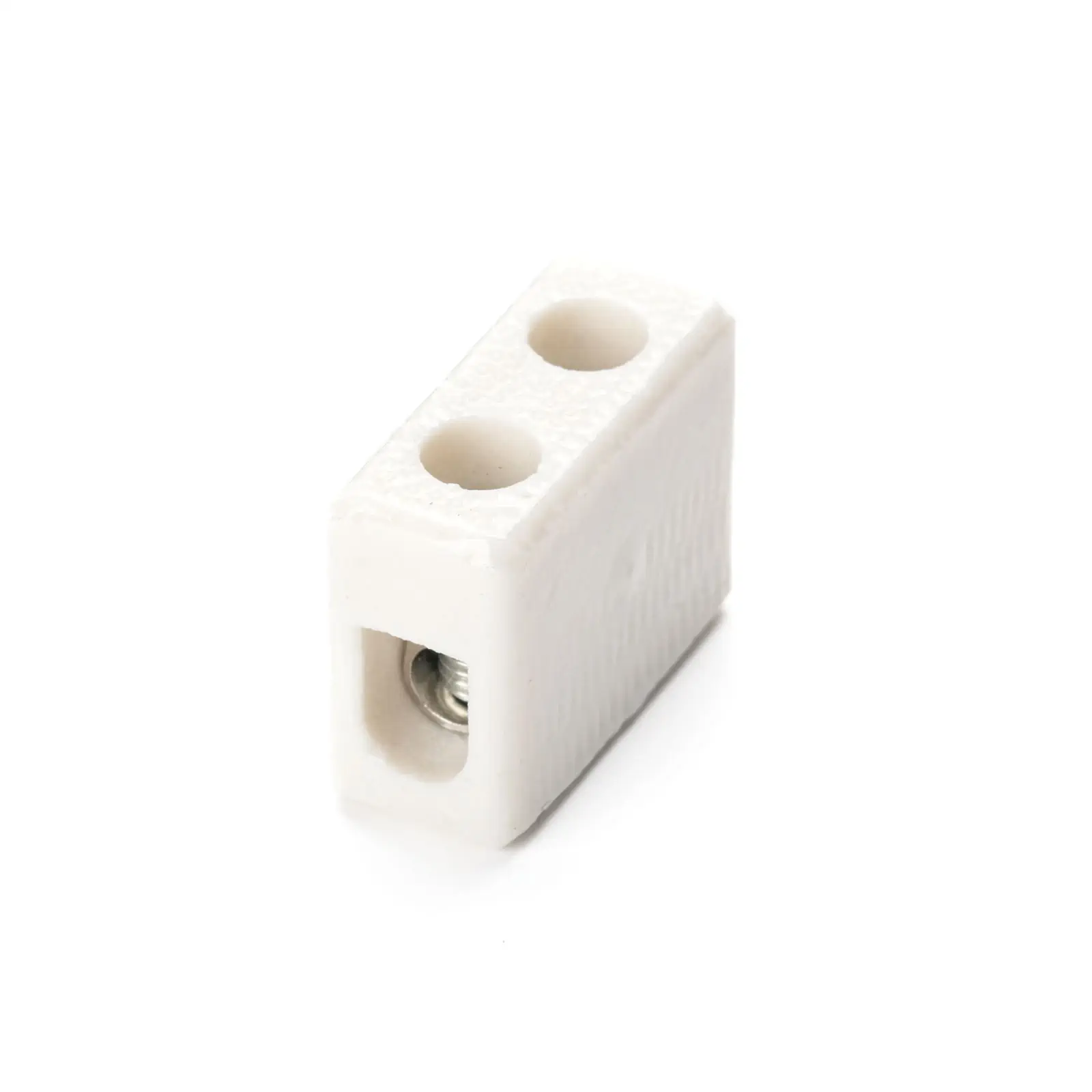 Porcelanska stezaljka LK 1/06, bela