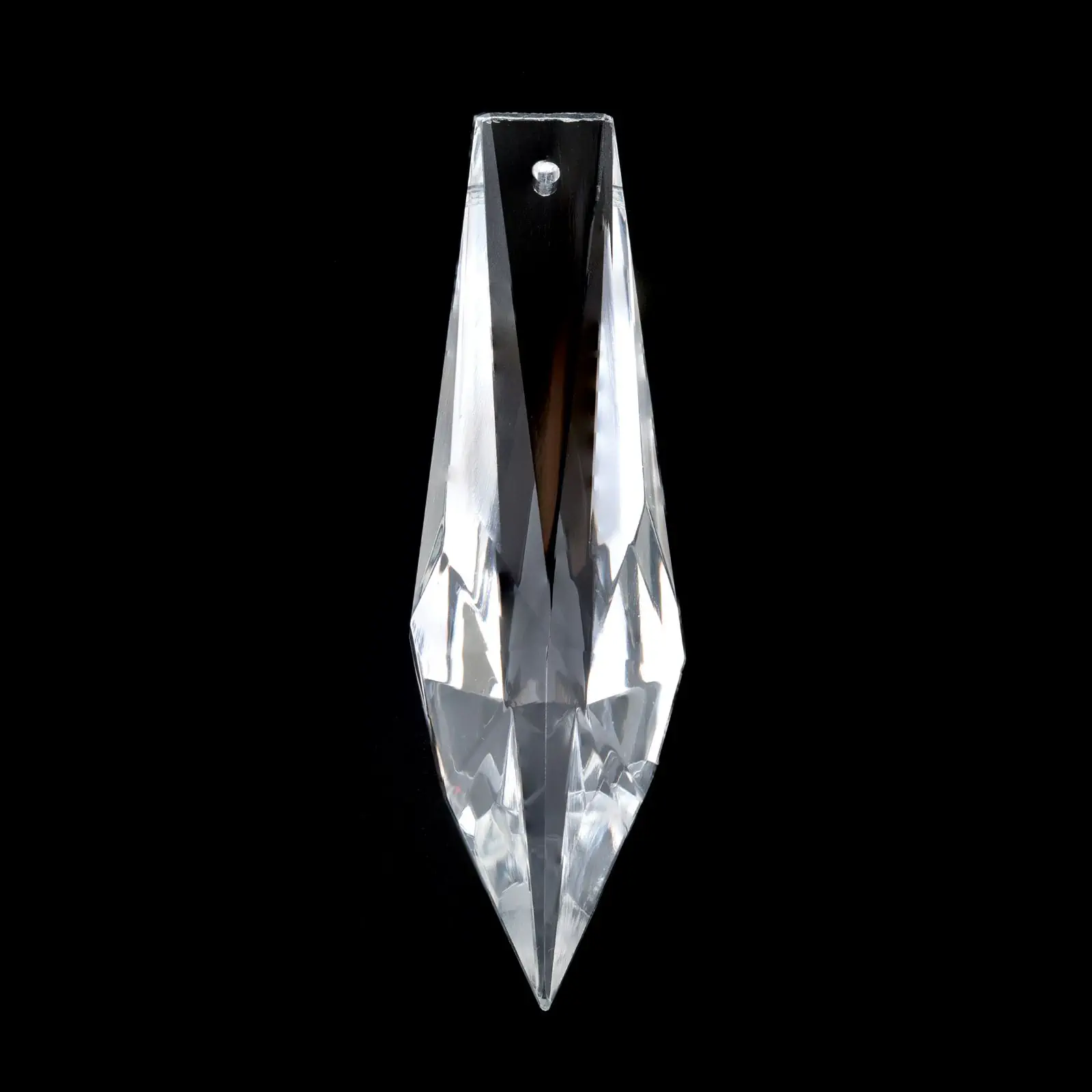 Kristal za luster – Detroit prizma, olovno staklo, 63 × 13 mm, transparentni - 2