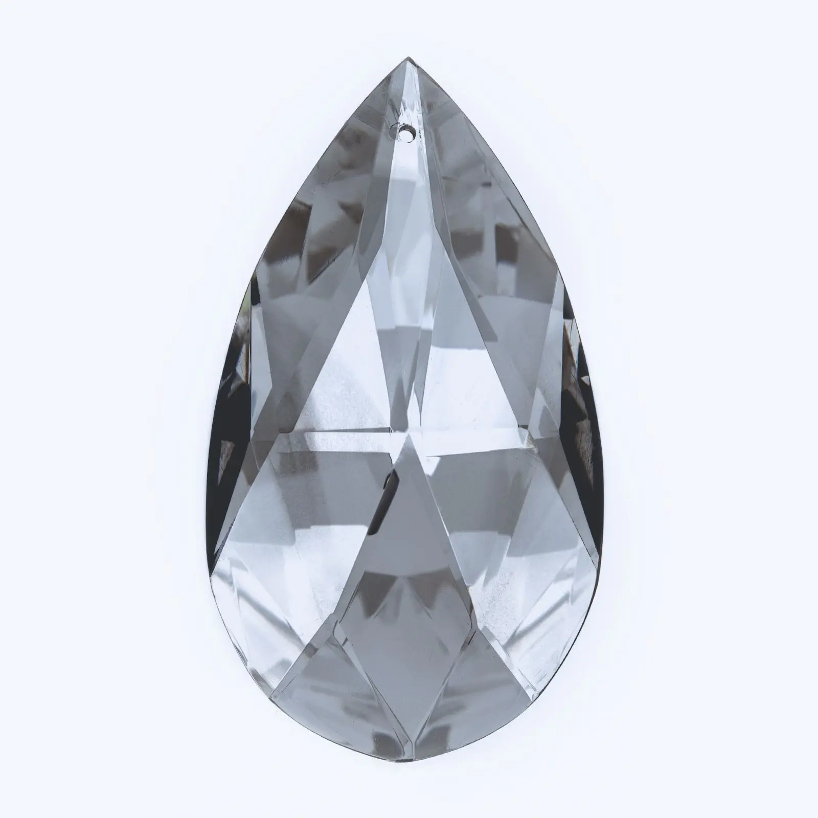 Kristal za luster – badem, 60 × 35 mm, transparentni