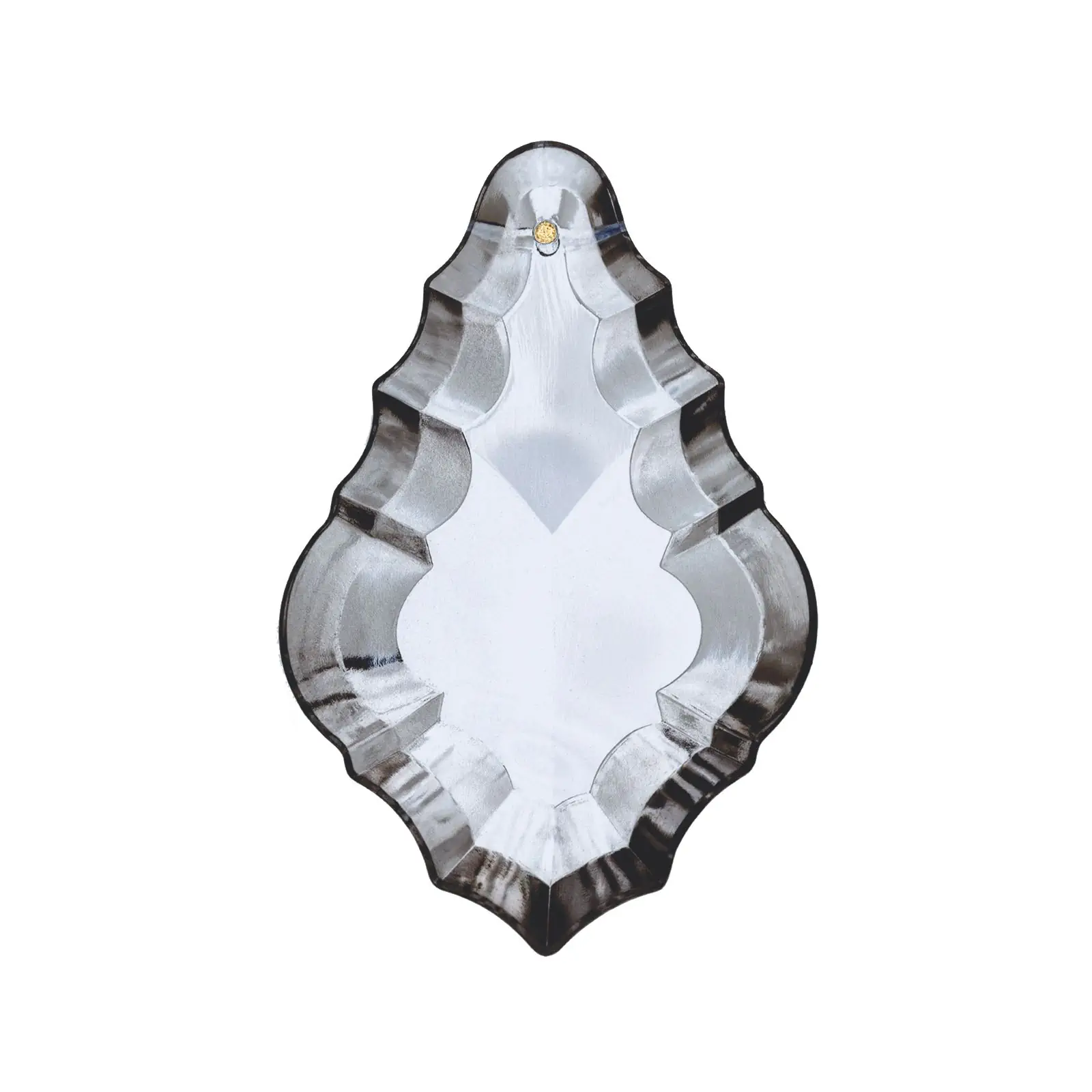 Stakleni visak, presovano staklo, 38x22 mm