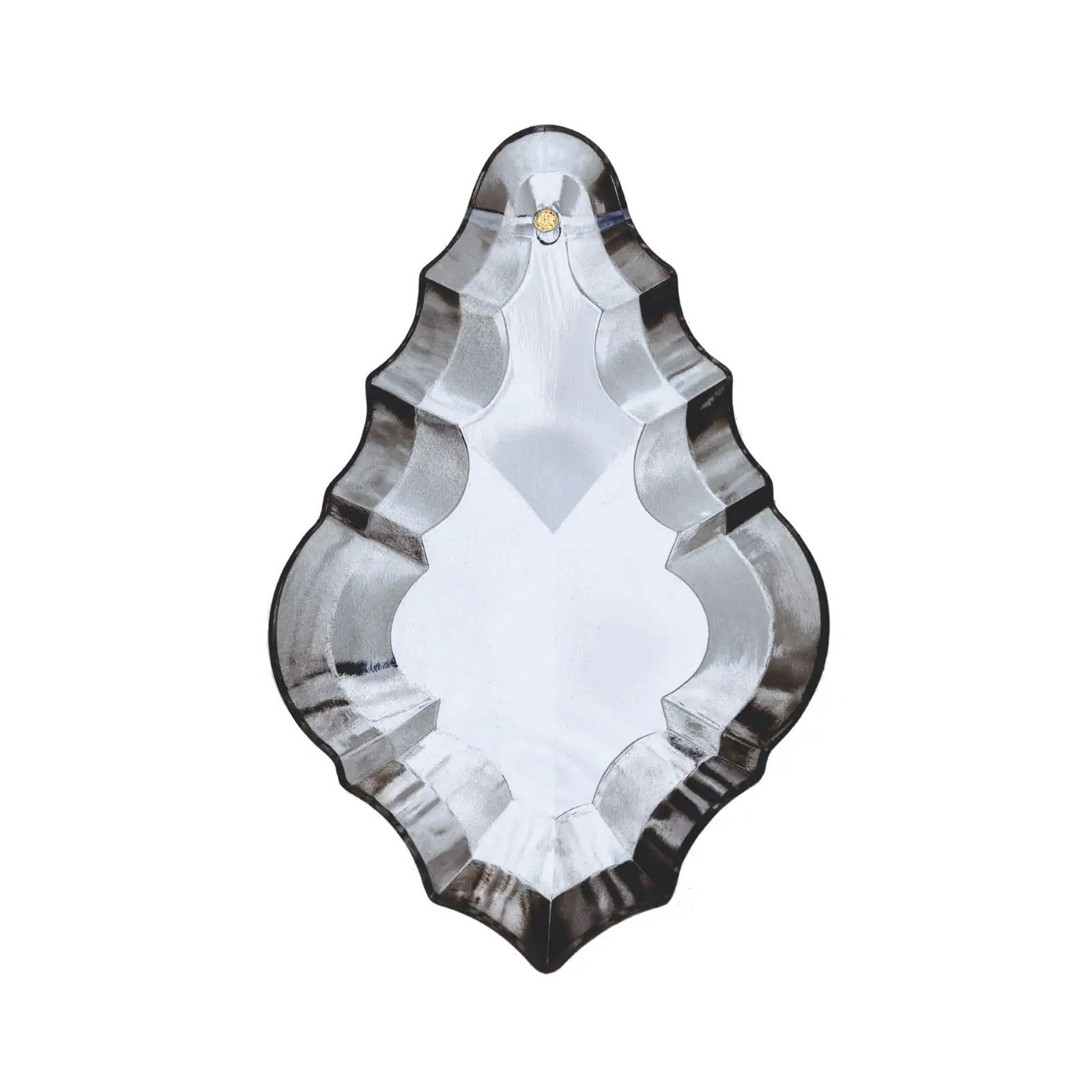 Stakleni visak, presovano staklo, 50x29 mm