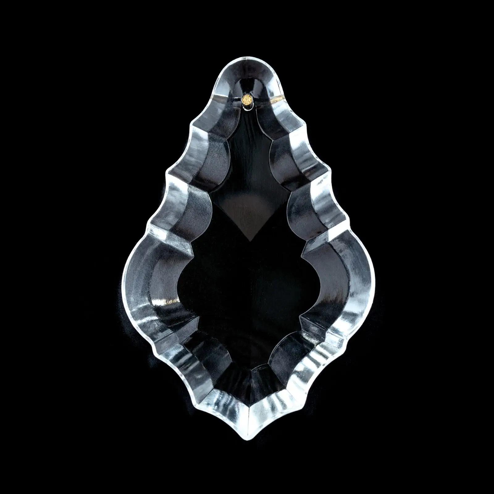 Stakleni visak, presovano staklo, 50x29 mm - 2