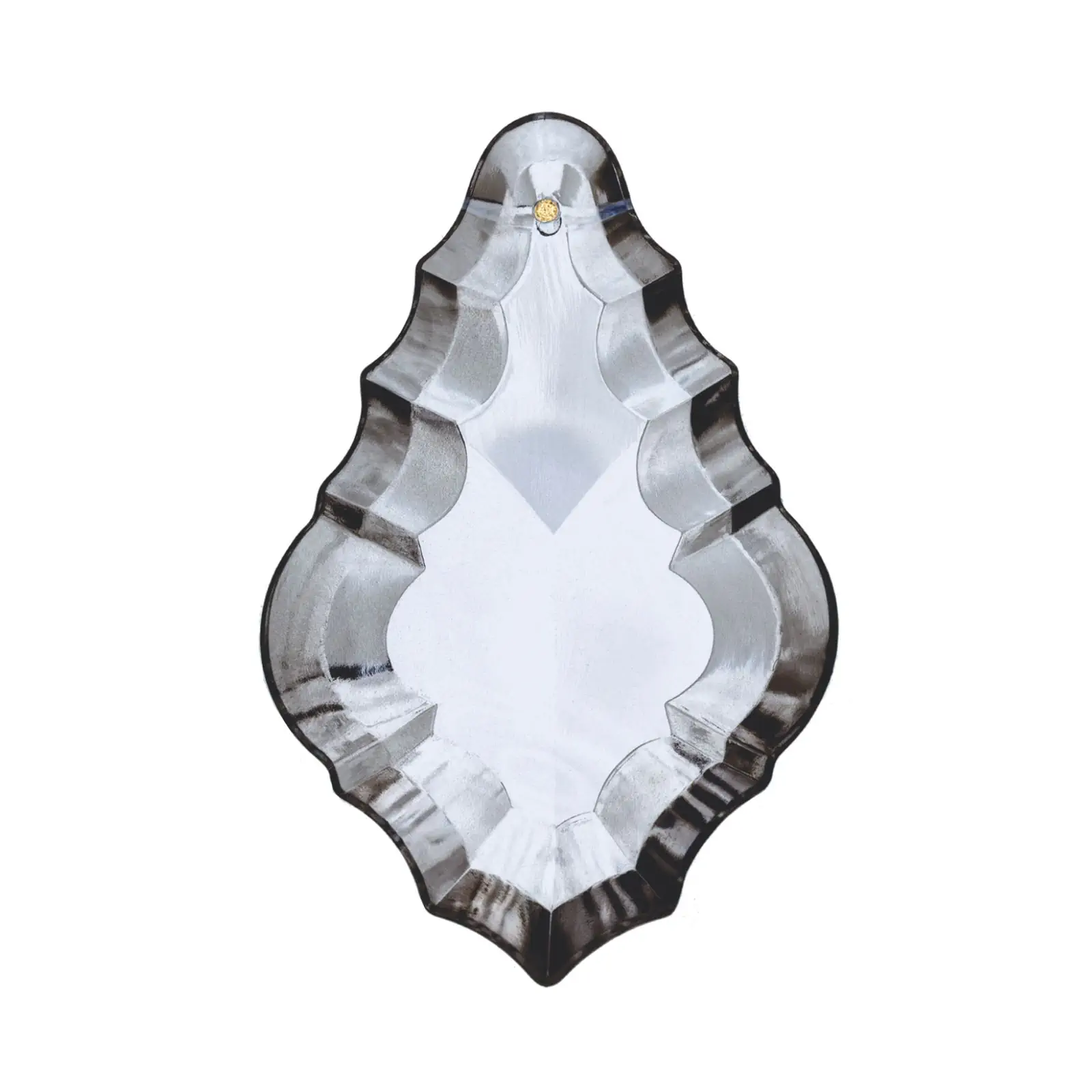 Stakleni visak, presovano staklo, 63x40 mm