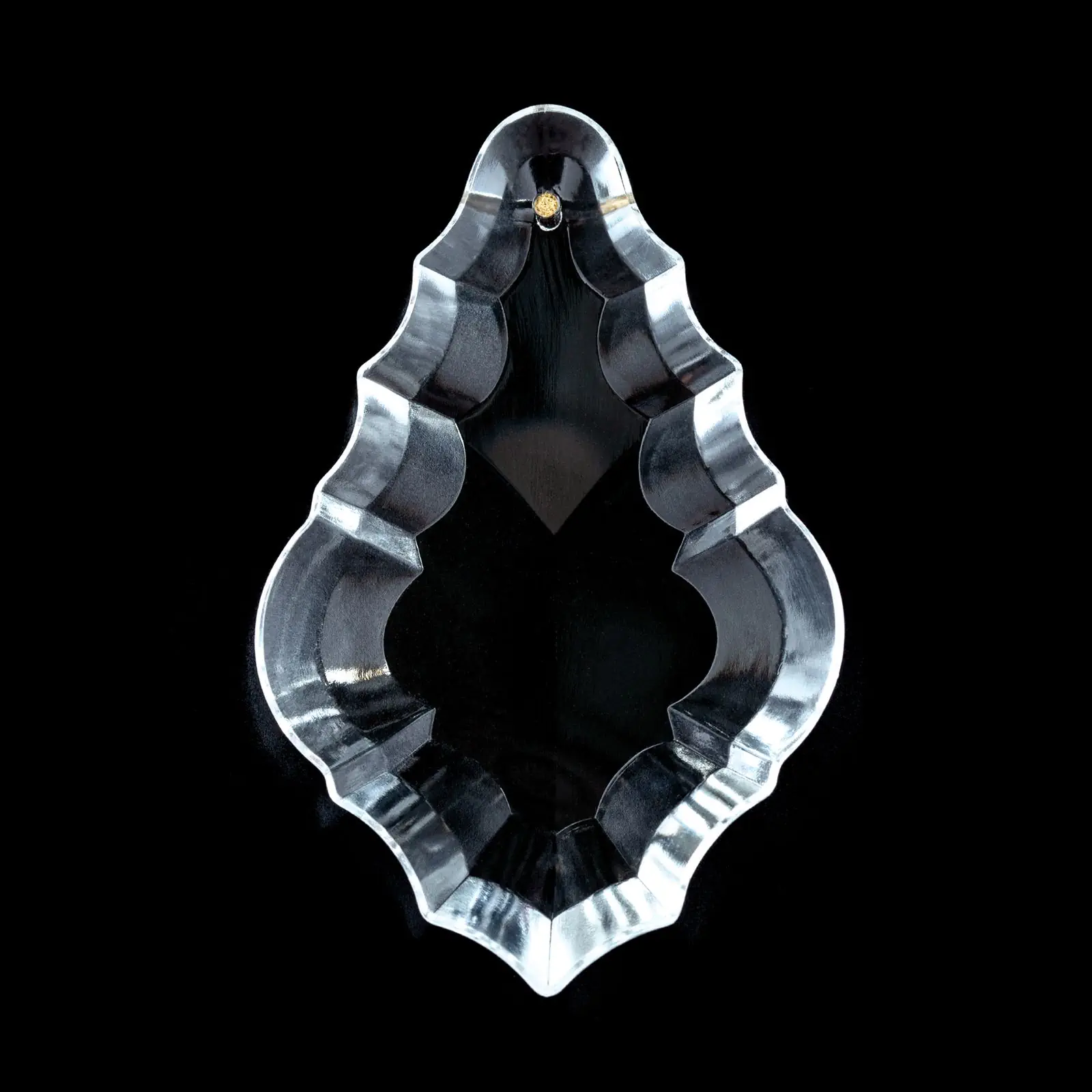 Stakleni visak, presovano staklo, 76x49 mm - 2