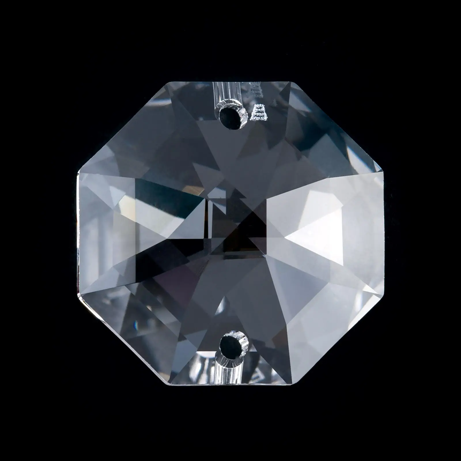 Kristal za luster – oktagon 8015 STRASS® Swarovski® Crystal, 2 rupe, 16 mm, transparentni - 2
