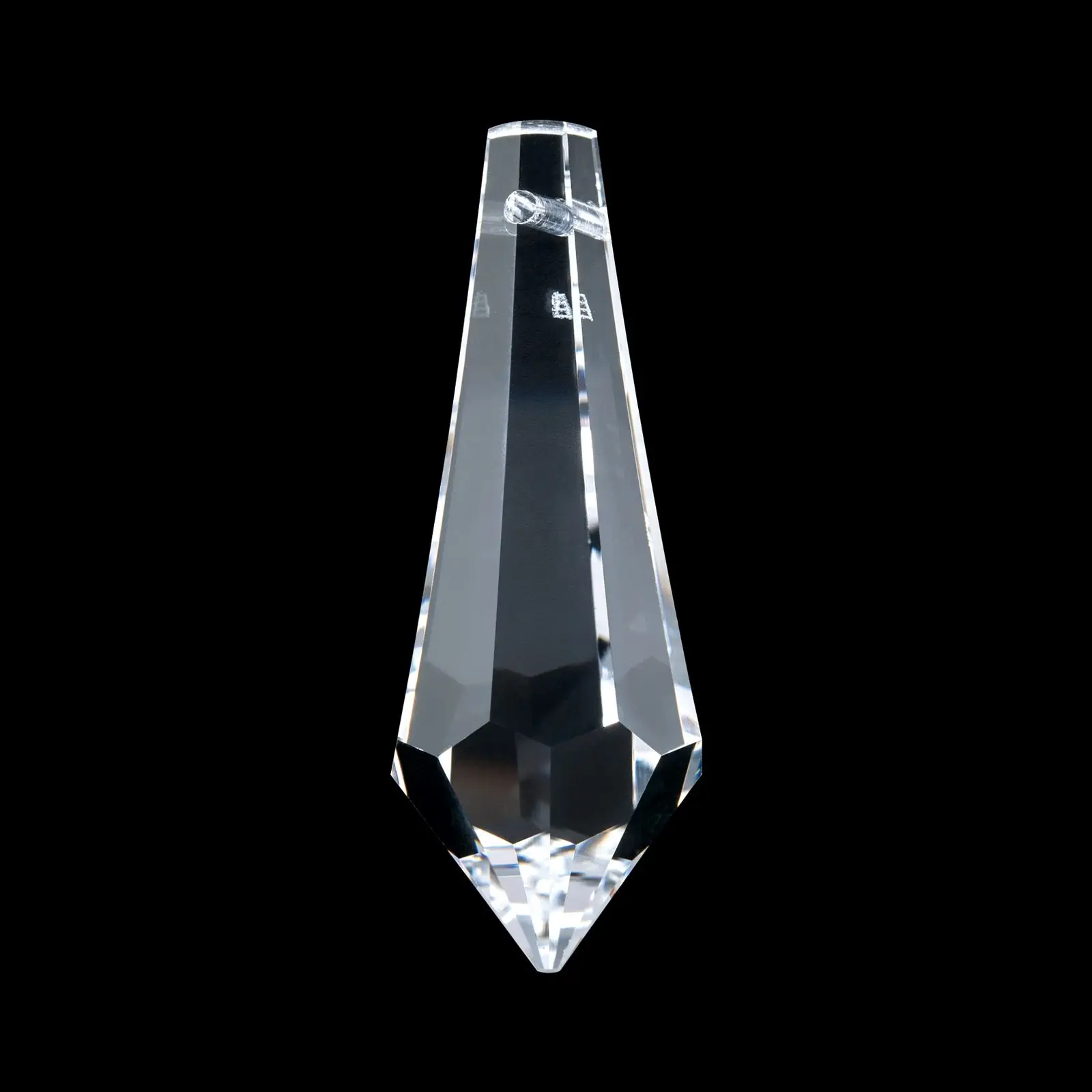 Kristal za luster – šiljati kamen STRASS® Swarovski® Crystal, 38 × 14 mm, transparentni - 2