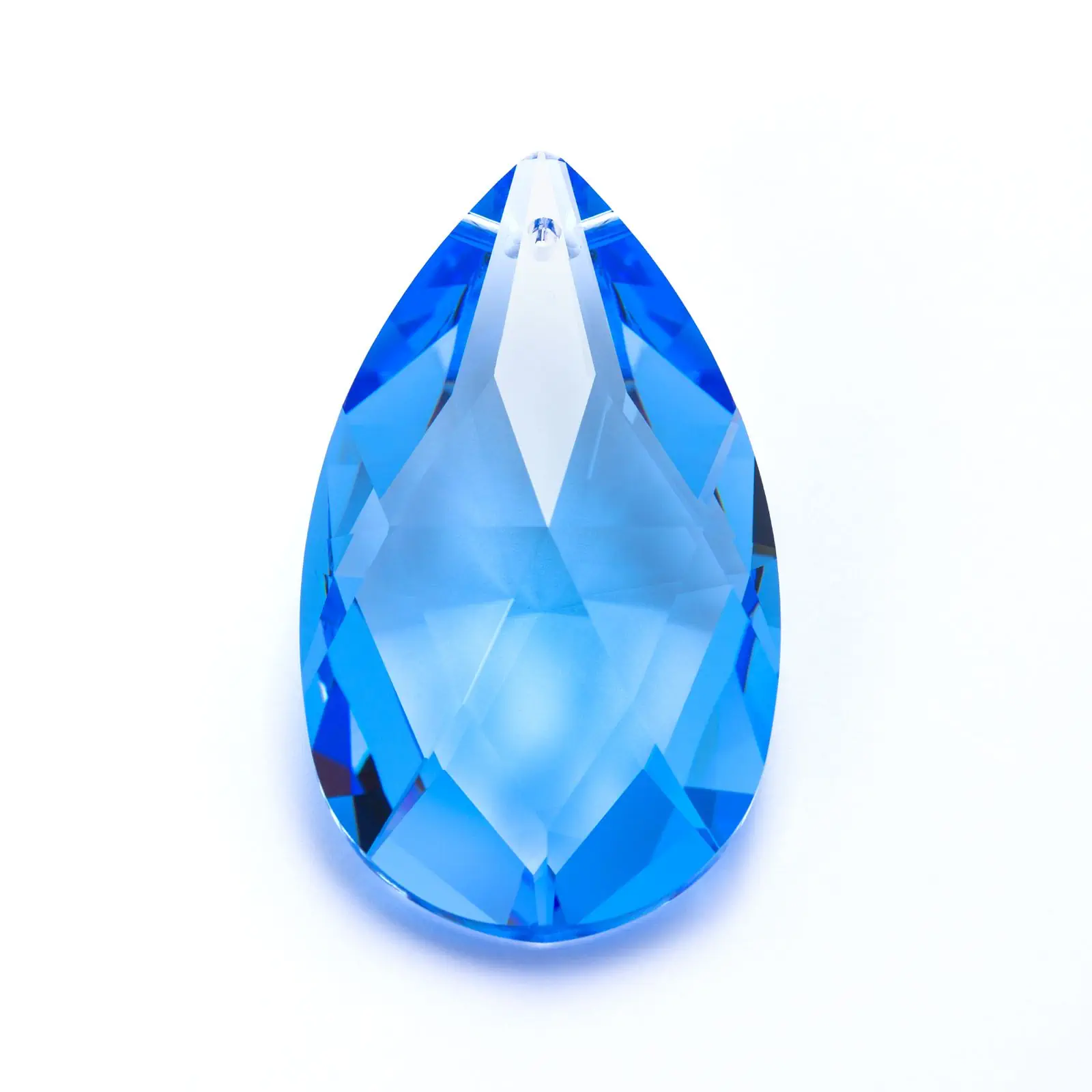 Kristal za luster – badem 8721, STRASS® Swarovski® Crystal, 50 × 29 mm, plavi - 1