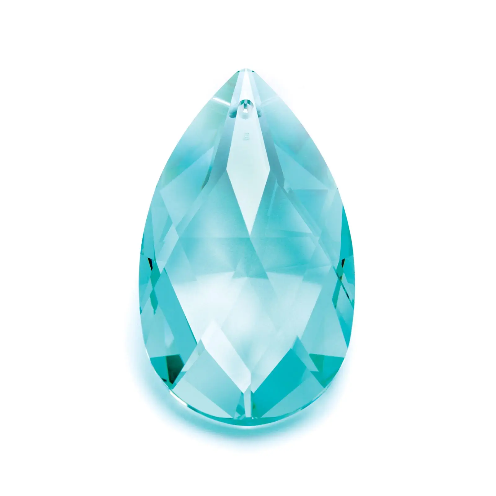 Kristal za luster – badem 8721, STRASS® Swarovski® Crystal, 50 × 29 mm, zeleni - 1