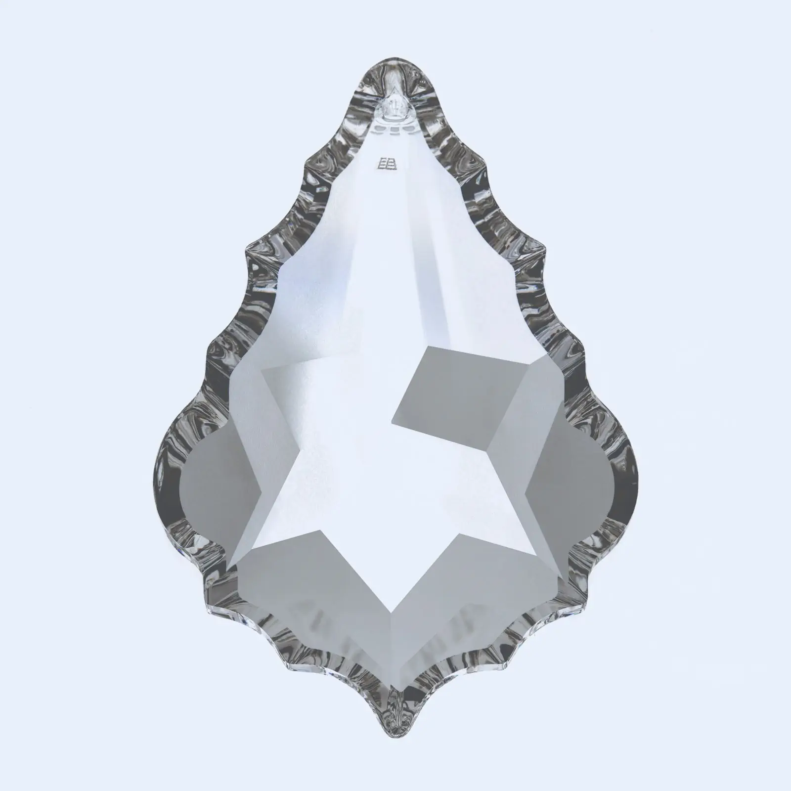 Kristal za luster – viseći kristal STRASS® Swarovski® Crystal, 76 × 52 mm, transparentni