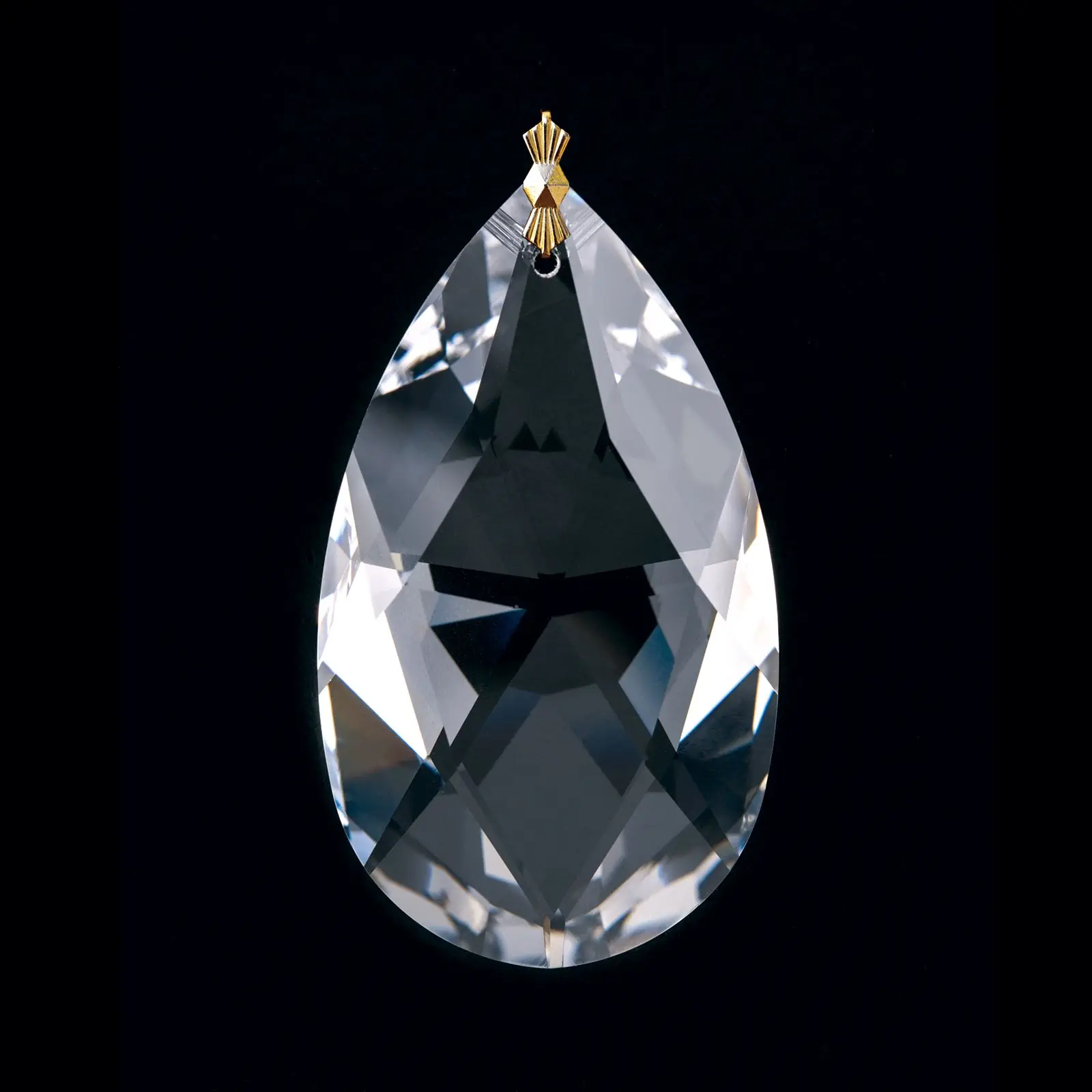 Kristal za luster – badem, 1670/50, transparentni - 2