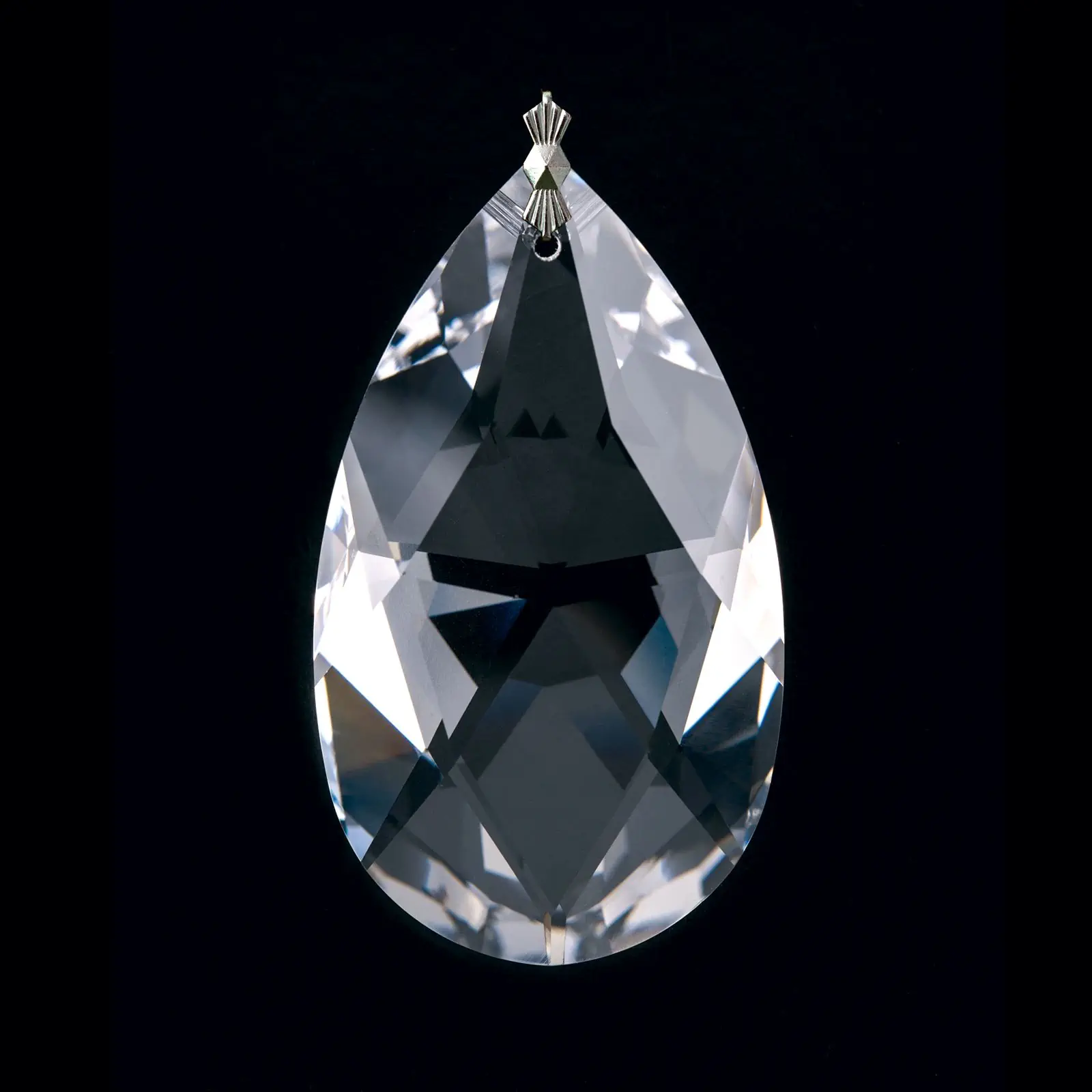 Kristal za luster – badem, 1670/63, transparentni - 2