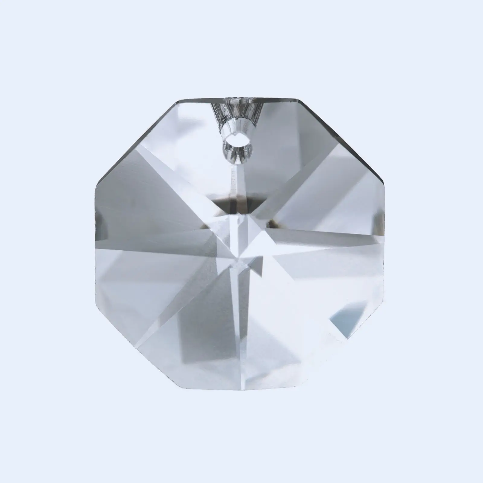 Stakleni privezak oktagon SCHÖLER CRYSTAL®, 14 mm