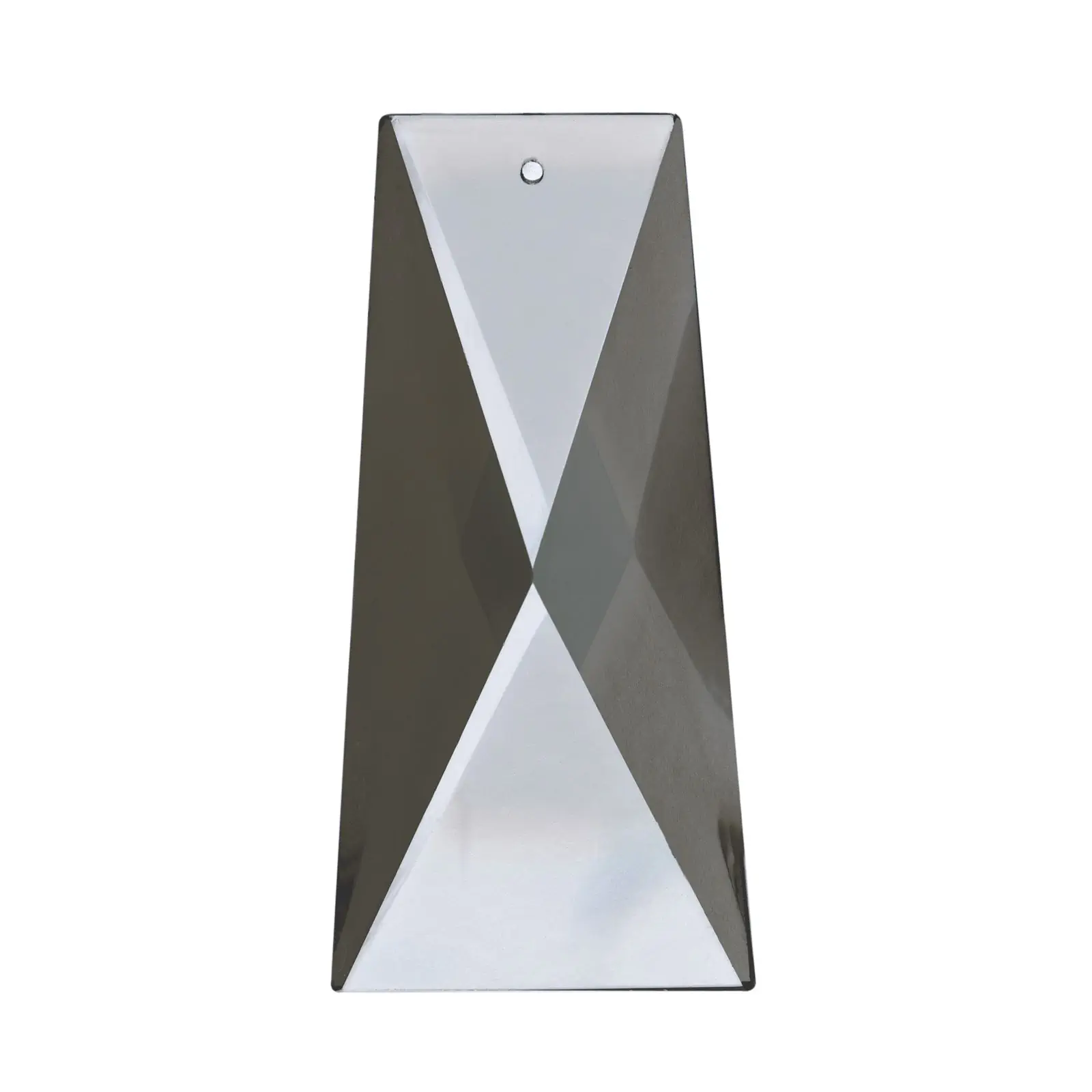 Kristal za luster – kosi kamen, 1 rupa, 63 × 30 mm - 1