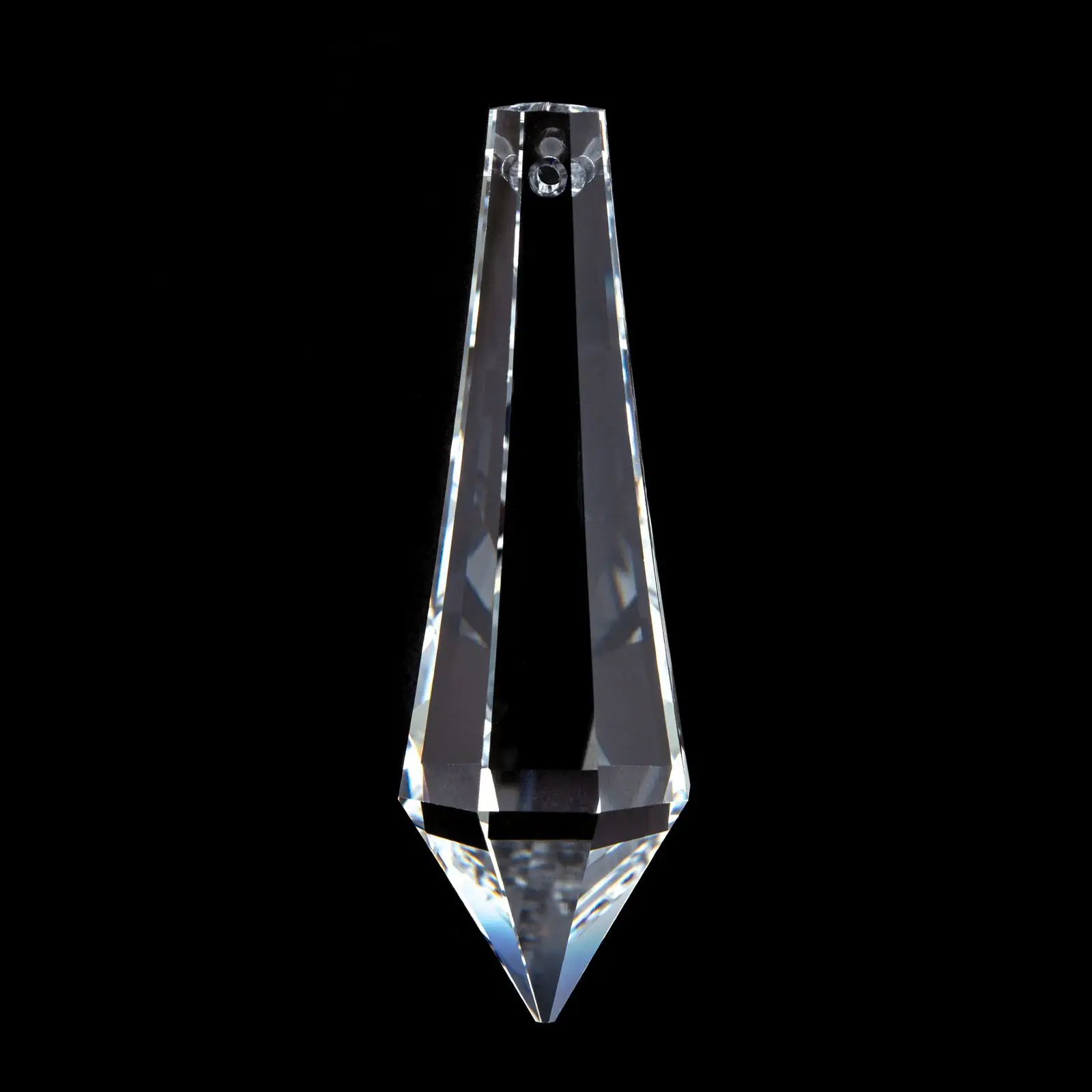 Kristal za luster – šiljati kristal SPECTRA® Swarovski® Crystal, 2 rupe, 38 × 14 mm - 2