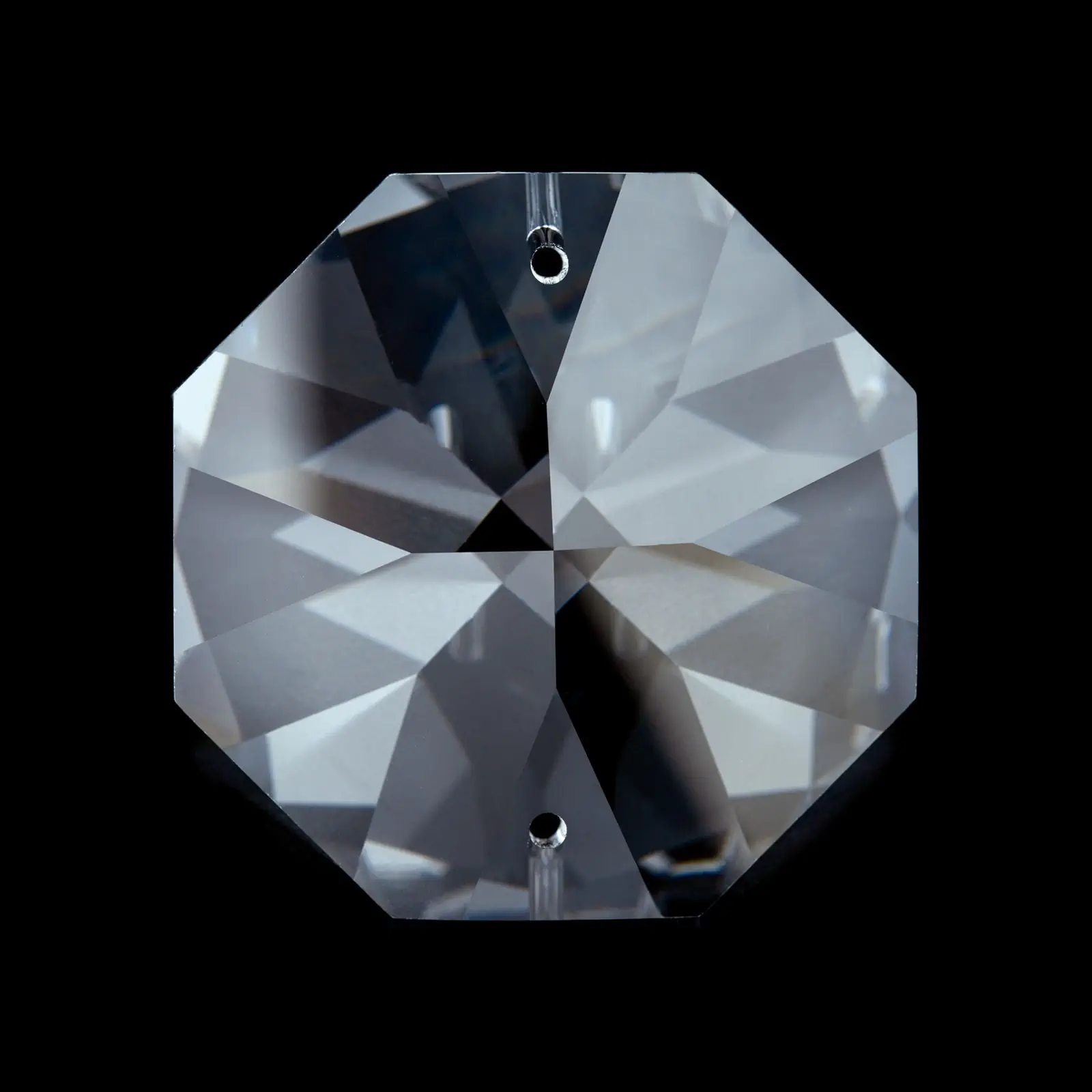 Kristal za luster – oktagon SPECTRA® Swarovski® Crystal, 2 rupe, 14 mm - 2