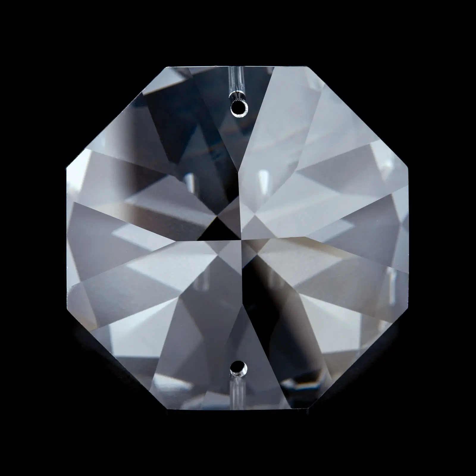 Kristal za luster – oktagon SPECTRA® Swarovski® Crystal, 2 rupe, 16 mm - 2