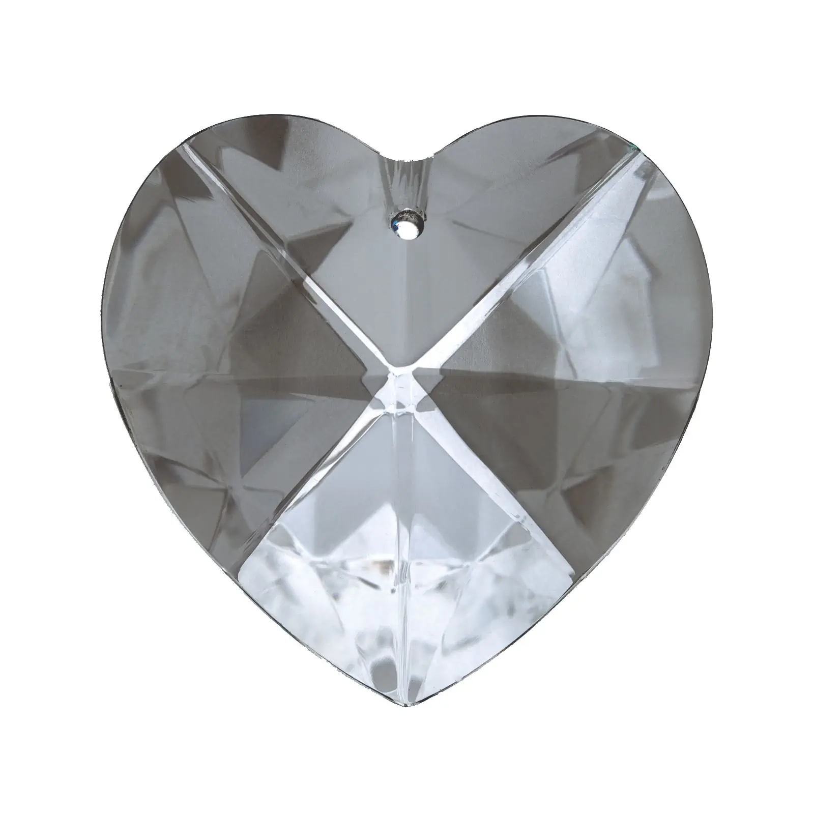 Kristal za luster – srce STRASS® Swarovski® Crystal, 28 mm, transparentni