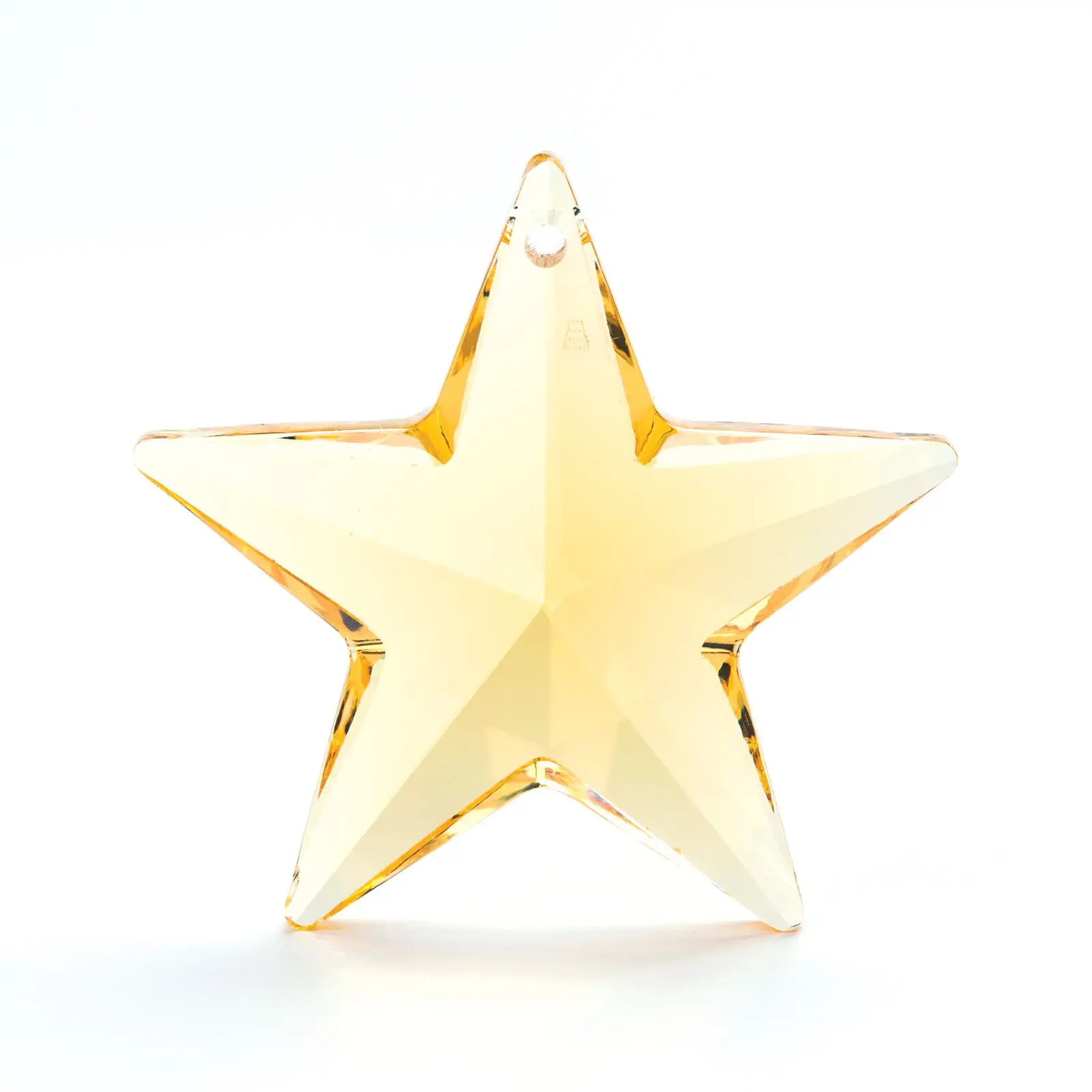 Kristal za luster – zvezda STRASS® Swarovski® Crystal, 28 mm, topaz - 1