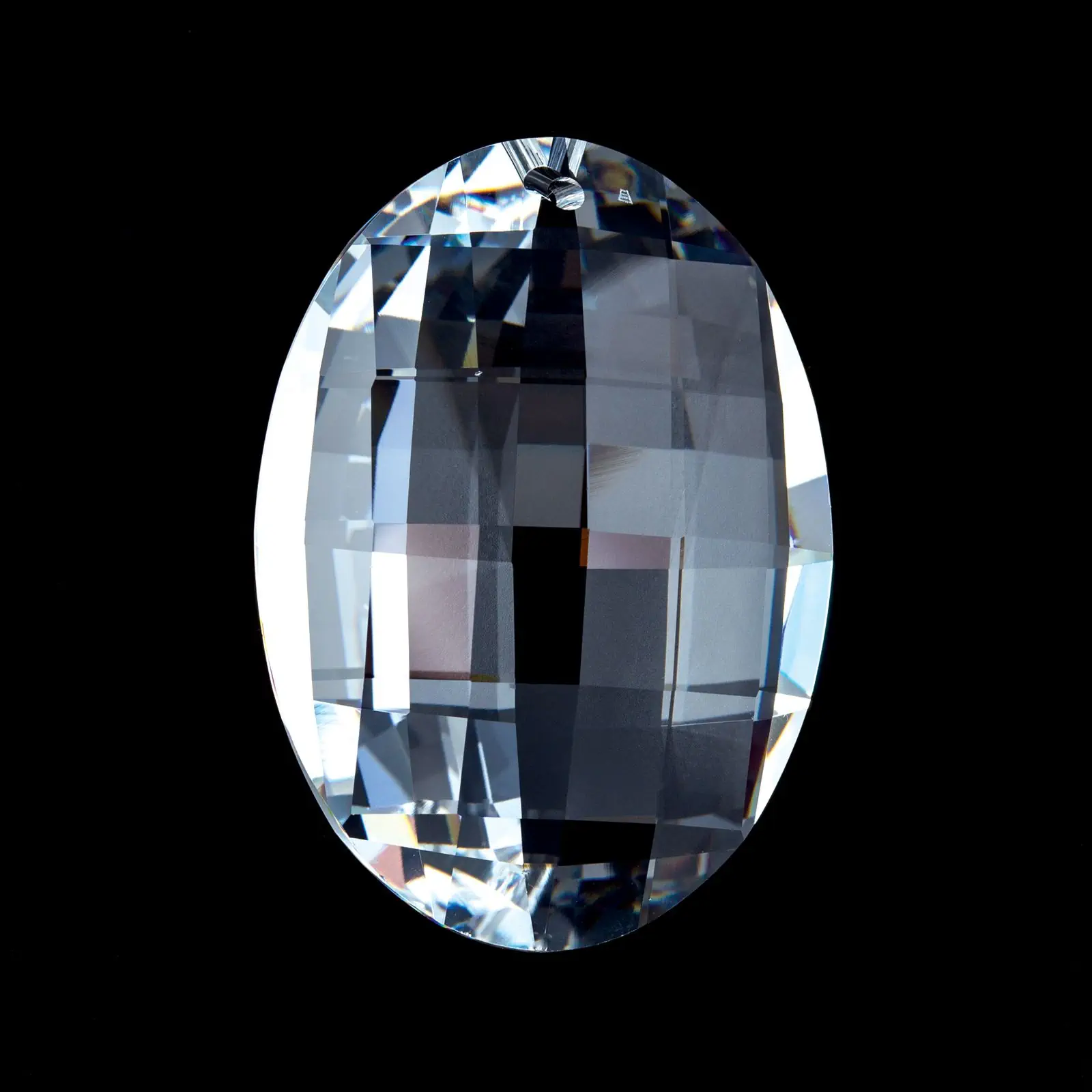 Kristal za luster – ovalni kristal STRASS® Swarovski® Crystal, 50 × 36 mm, transparentni - 2