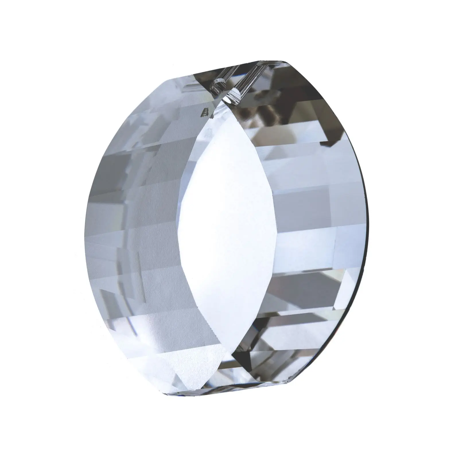 Kristal za luster – ovalni kristal STRASS® Swarovski® Crystal, 38 × 34 mm, transparentni