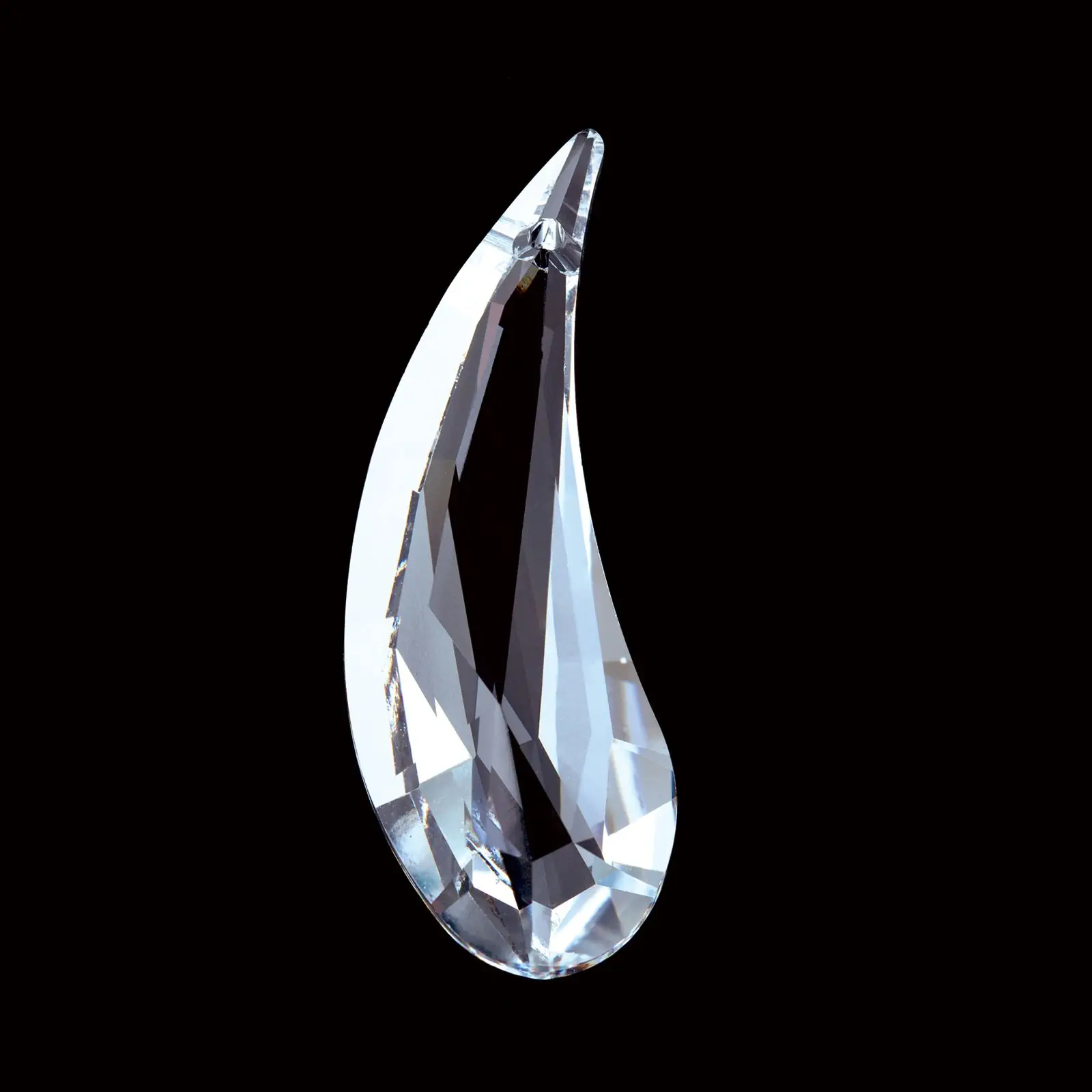 Kristal za luster – kapljasti kristal STRASS® Swarovski® Crystal, 38 × 14 mm, transparentni - 2