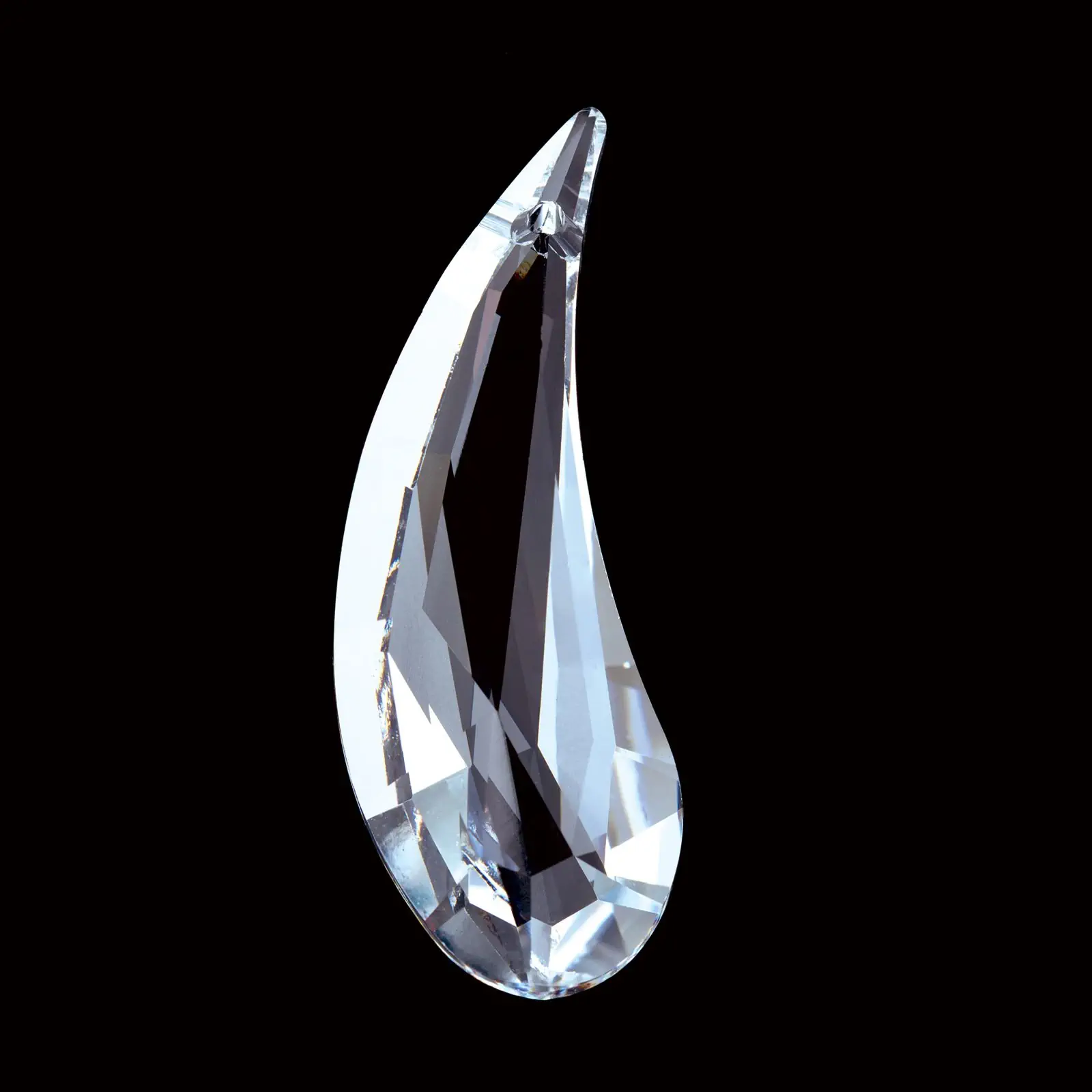 Kristal za luster – kapljasti kristal STRASS® Swarovski® Crystal, 50 × 18 mm, transparentni - 2